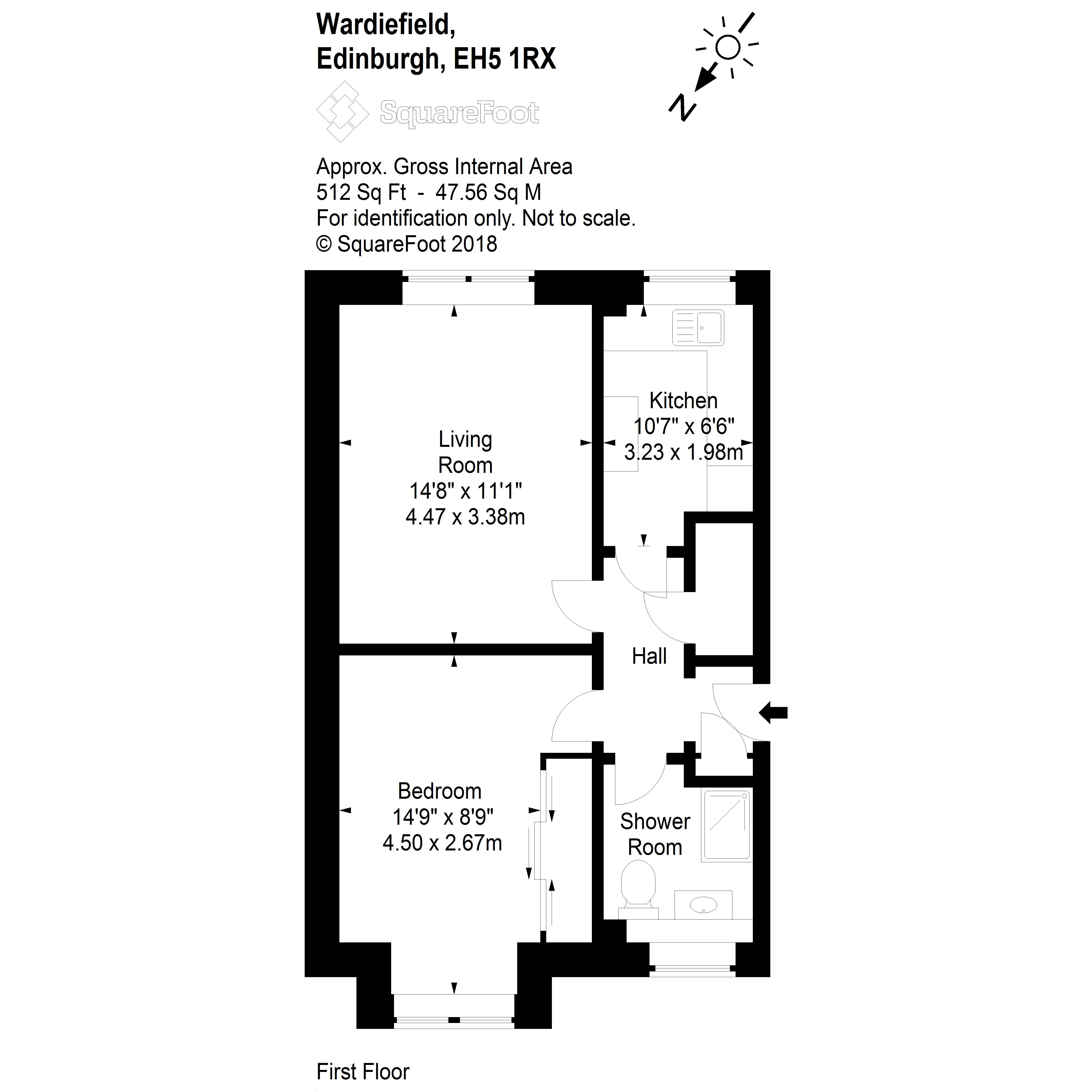 1 Bedrooms  for sale in 5/3 Wardiefield, Edinburgh EH5