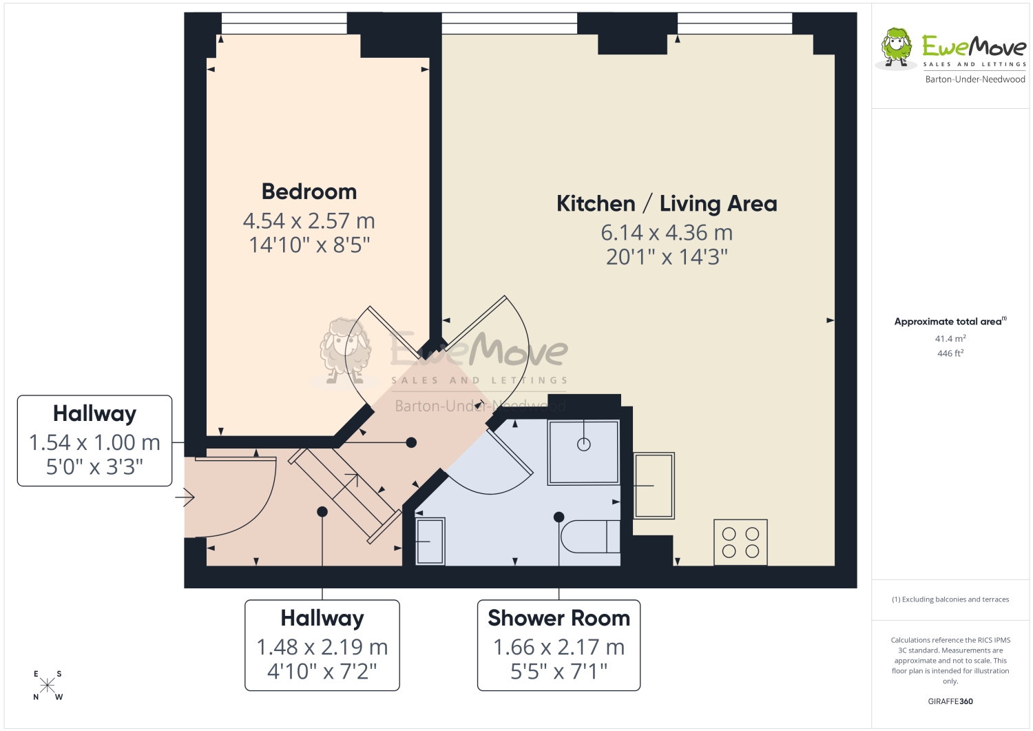 Flat 28, The Malthouse, 167-169 Horninglow Street, Burton-on-Trent floorplan