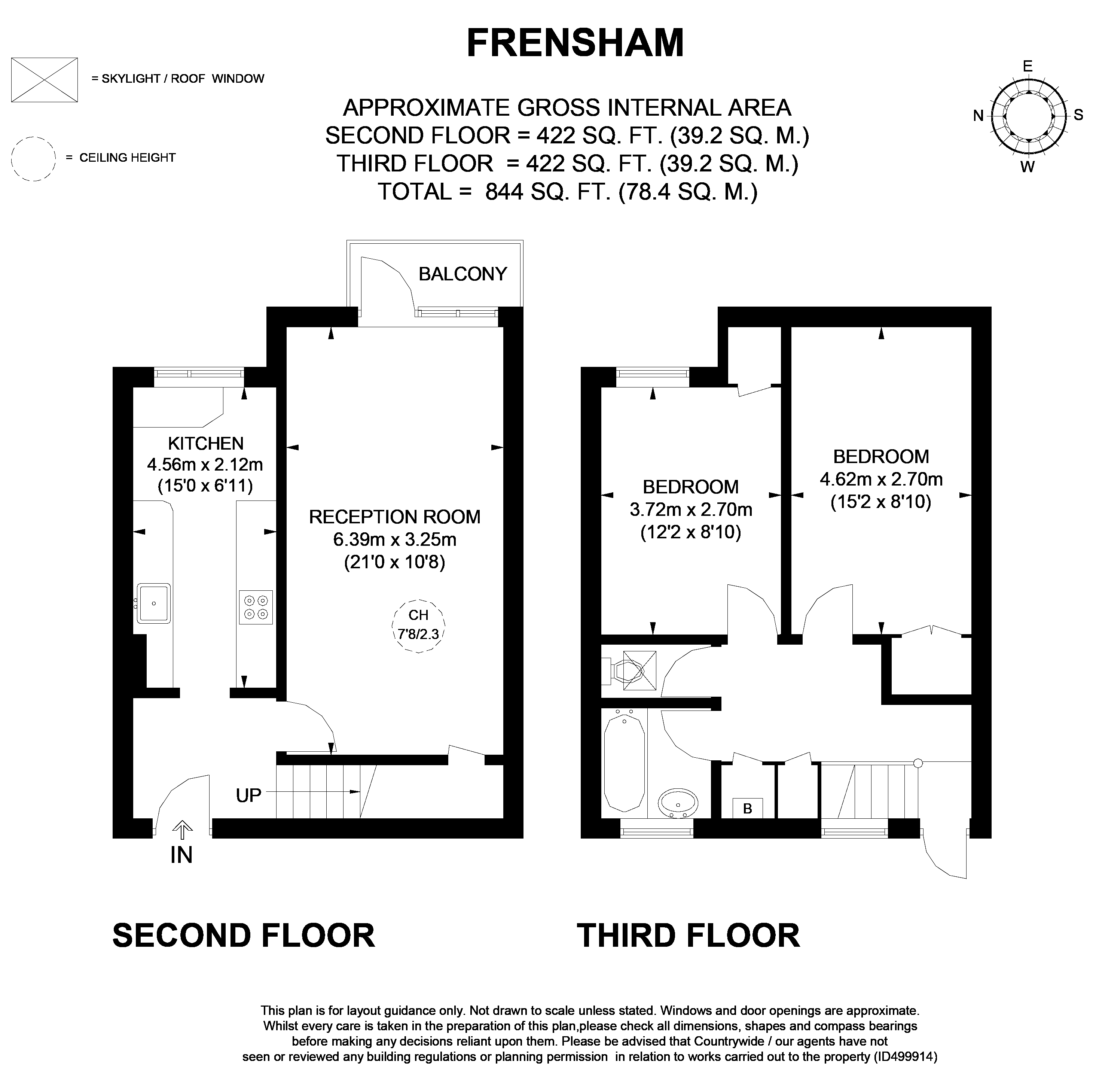 2 Bedrooms Flat to rent in Frensham, Hobill Walk KT5