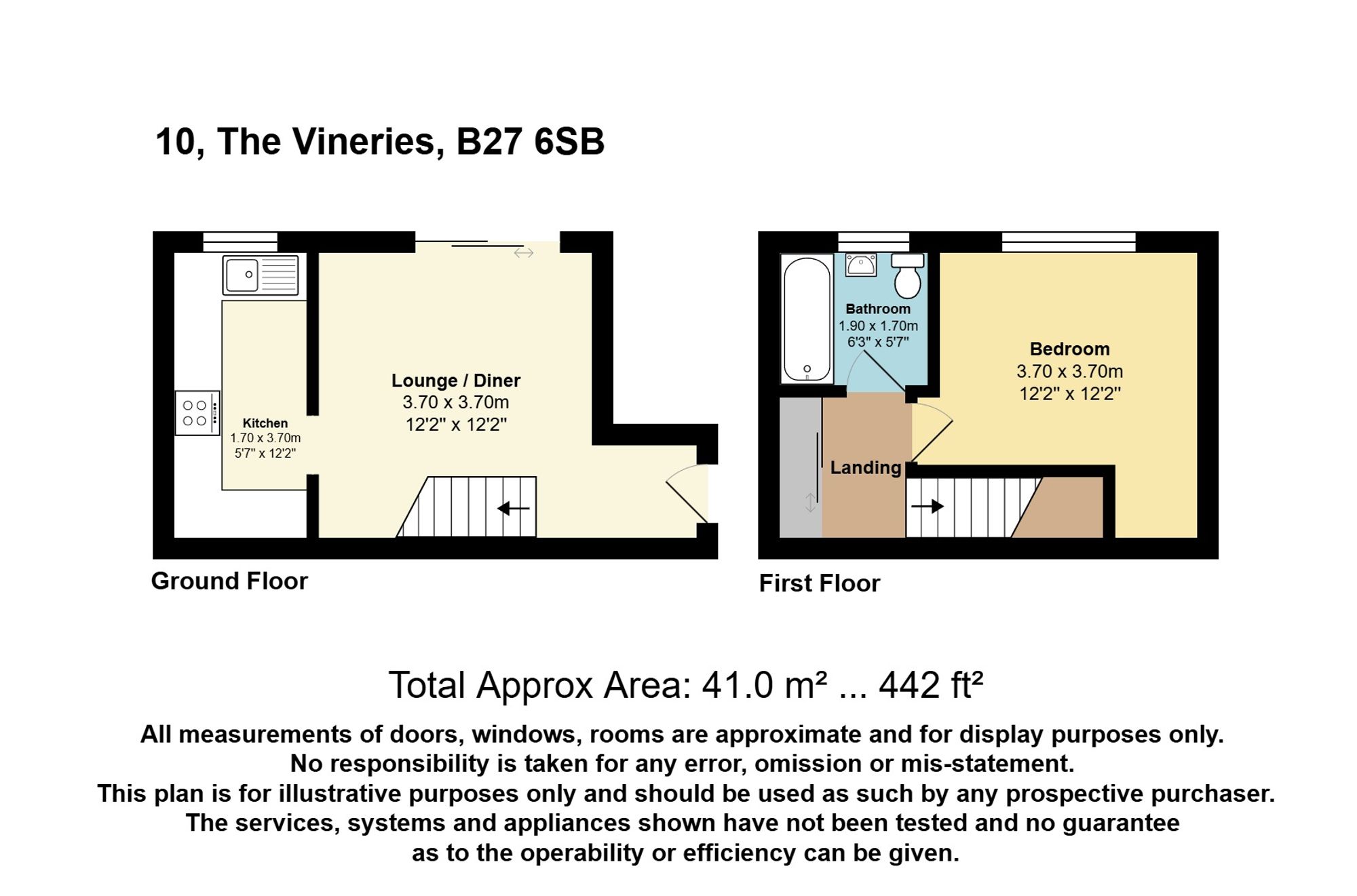 10 The Vineries, Birmingham floorplan