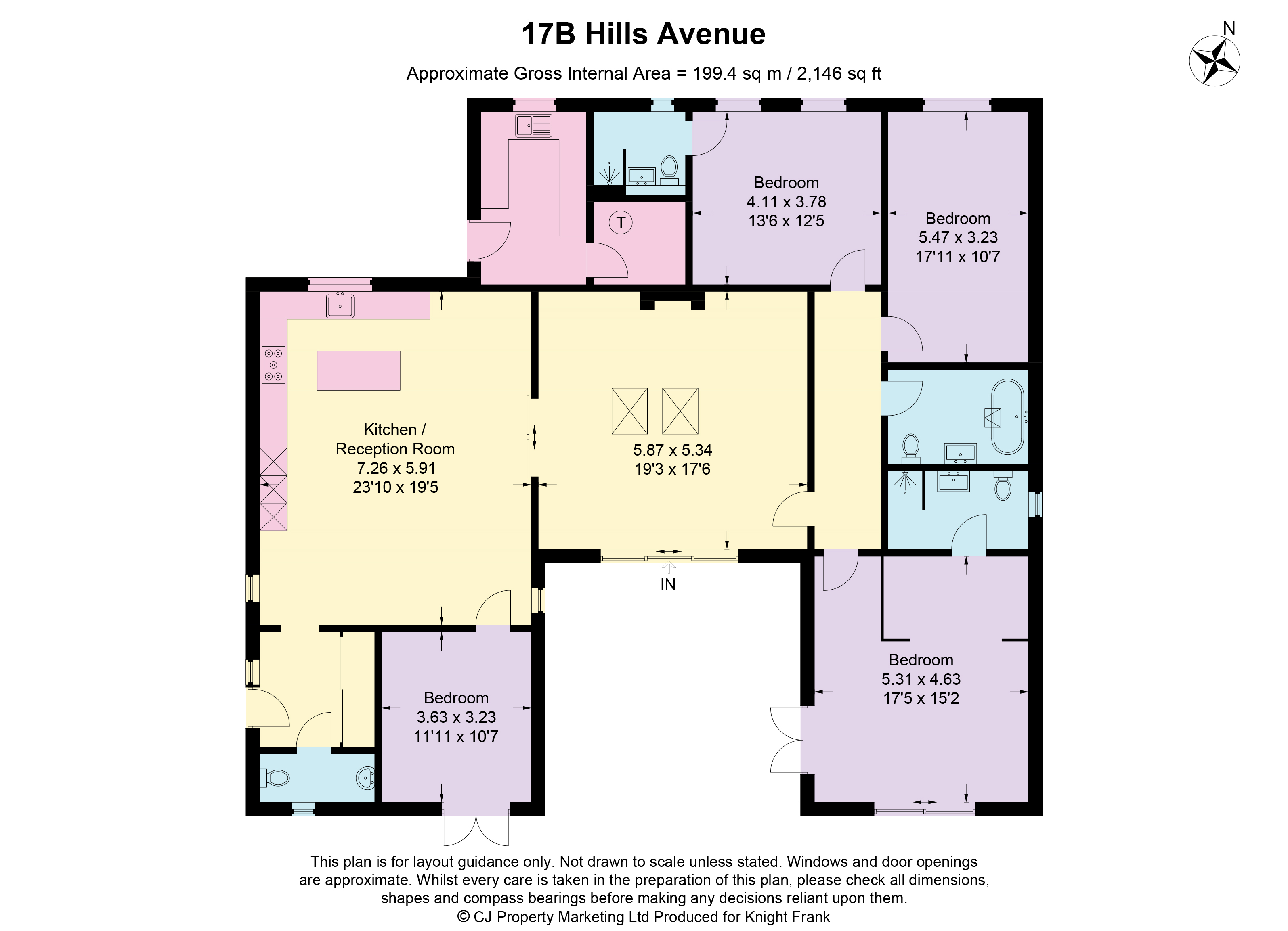 Hills Avenue, Cambridge floorplan