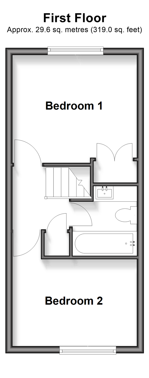 Hollingbourne Crescent, Crawley floorplan
