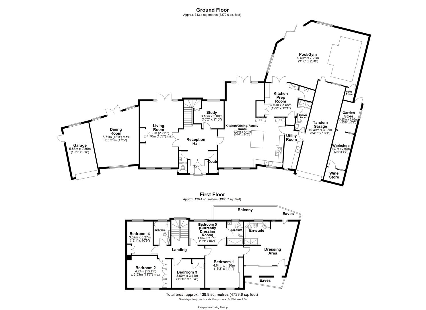 23, Prospect Lane, Harpenden floorplan