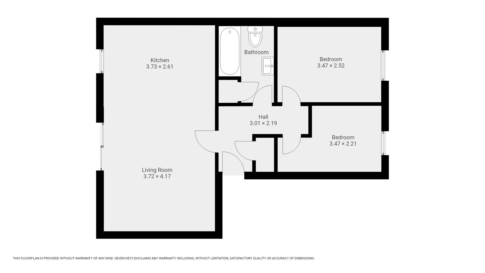 3 The Moorings, St. Lawrence Road, Newcastle Upon Tyne floorplan