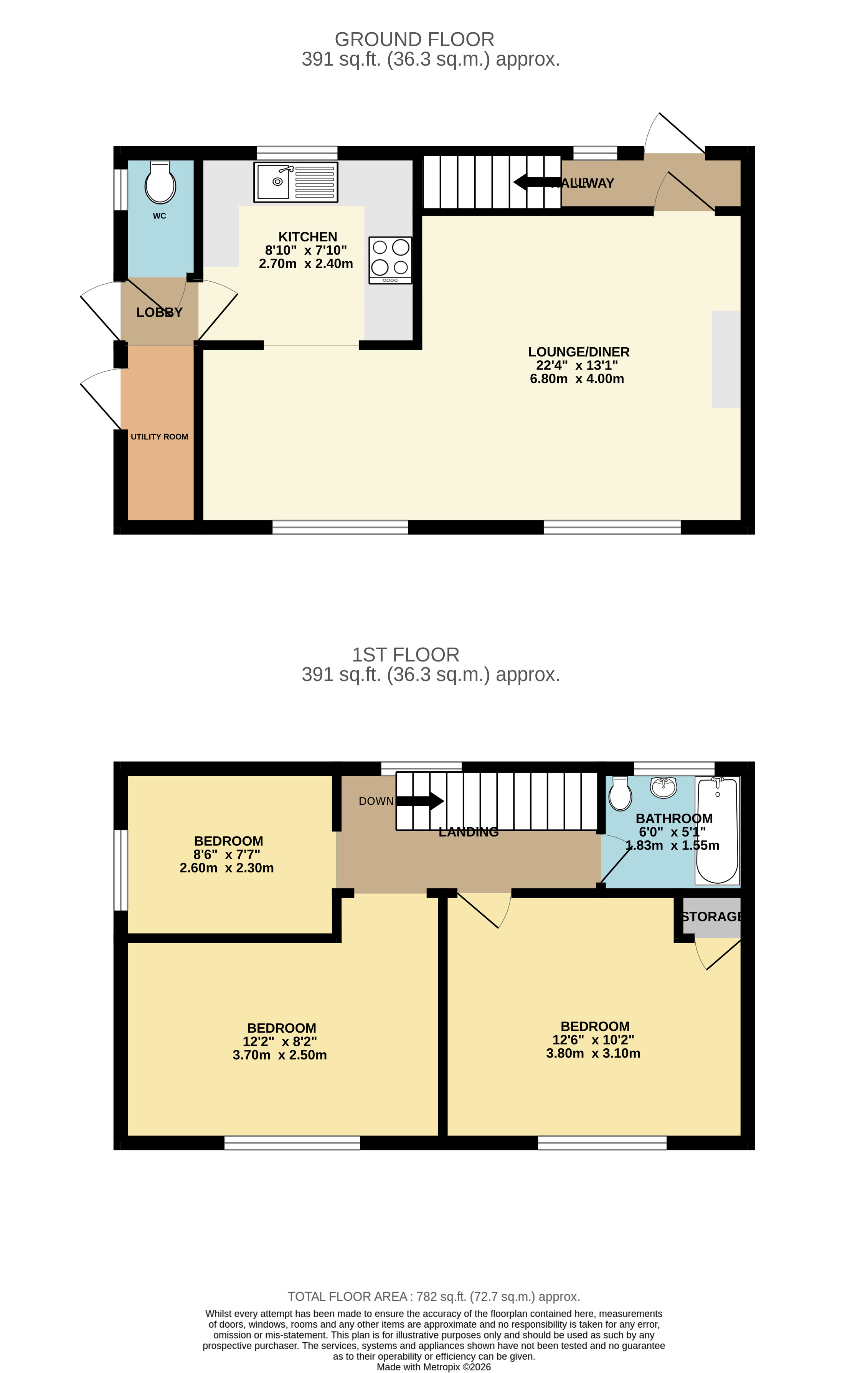 5, Glebe Close, Baylham floorplan