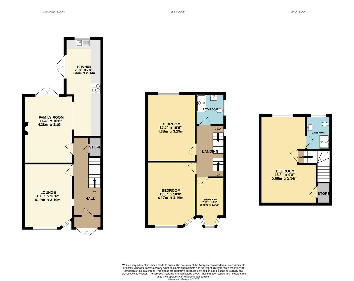 Somerset Road, Liverpool floorplan