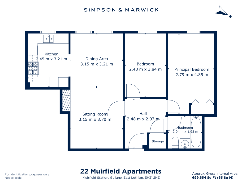 Muirfield Station, East Lothian floorplan