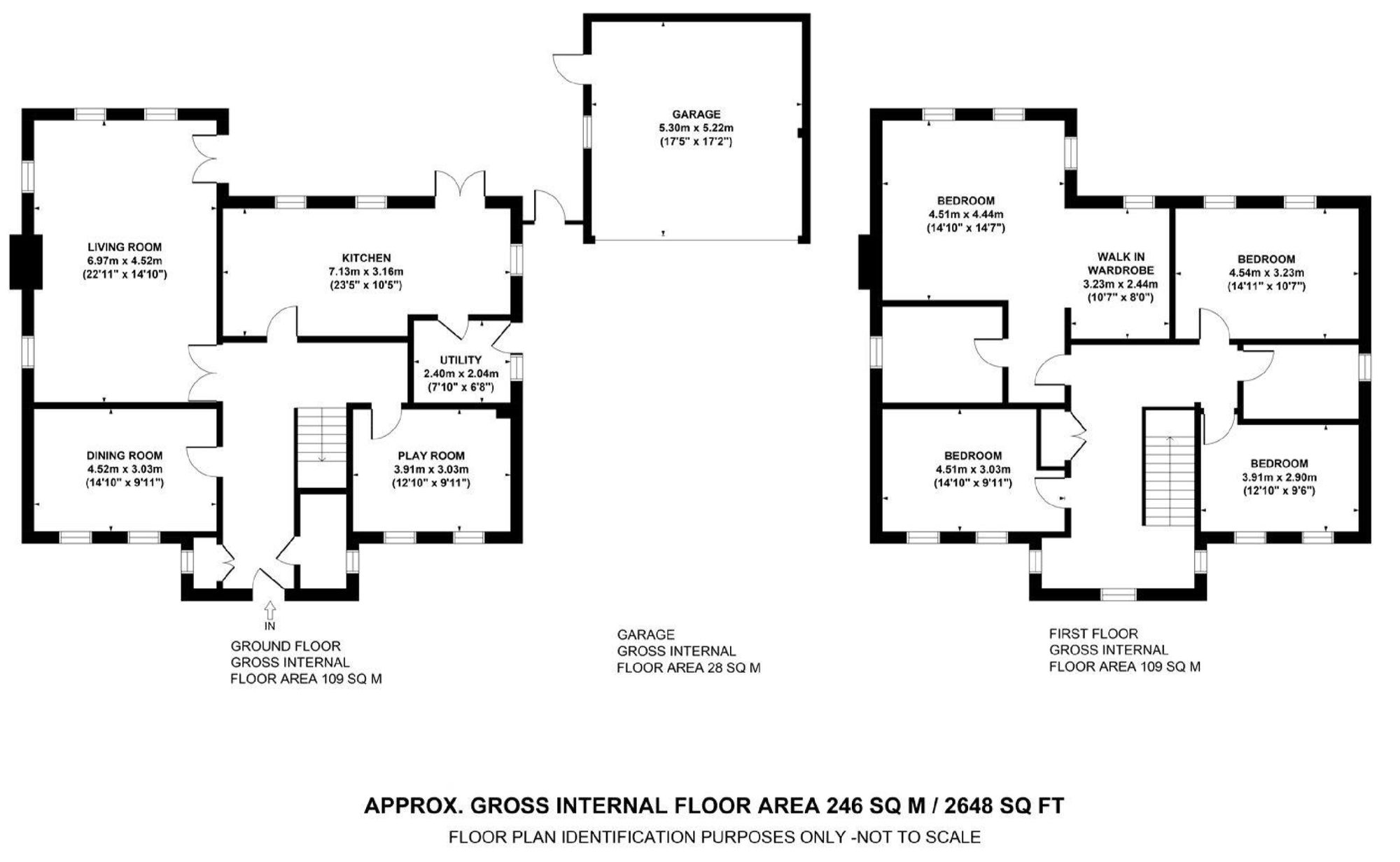 4 Elmwood Park, Gerrards Cross floorplan