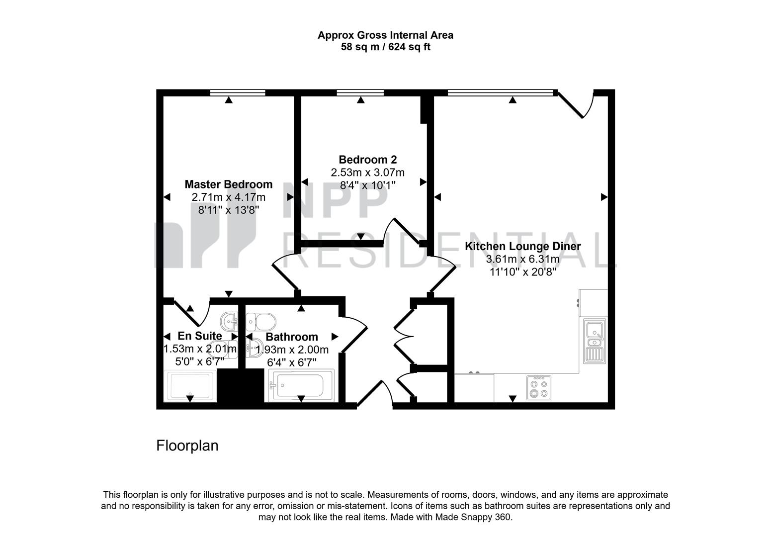 G01 Wilson Building, 43 Potato Wharf, Manchester floorplan