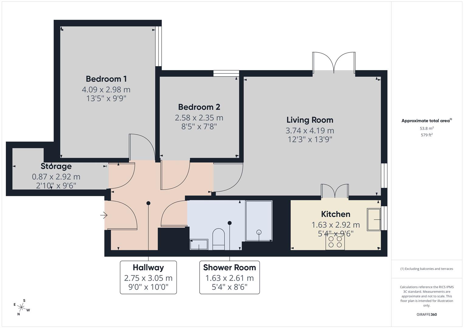 18, Welland Mews, Stamford floorplan