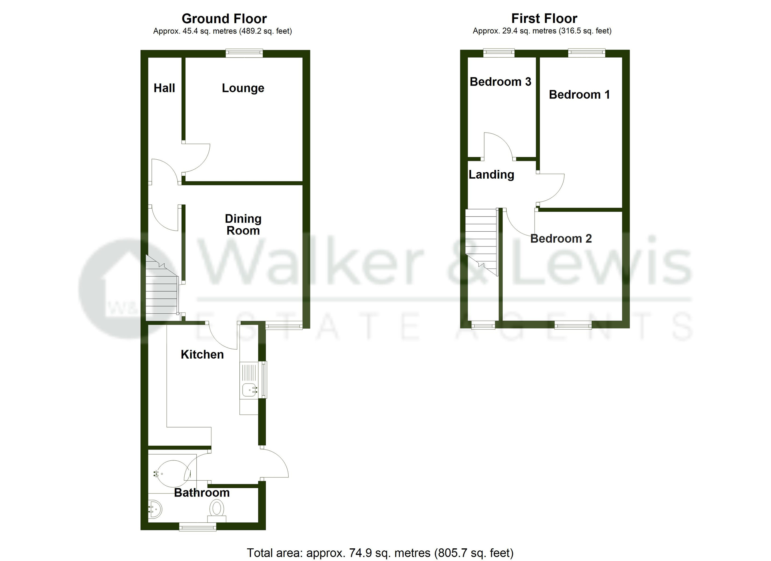14 Dane Street, Merthyr Tydfil floorplan