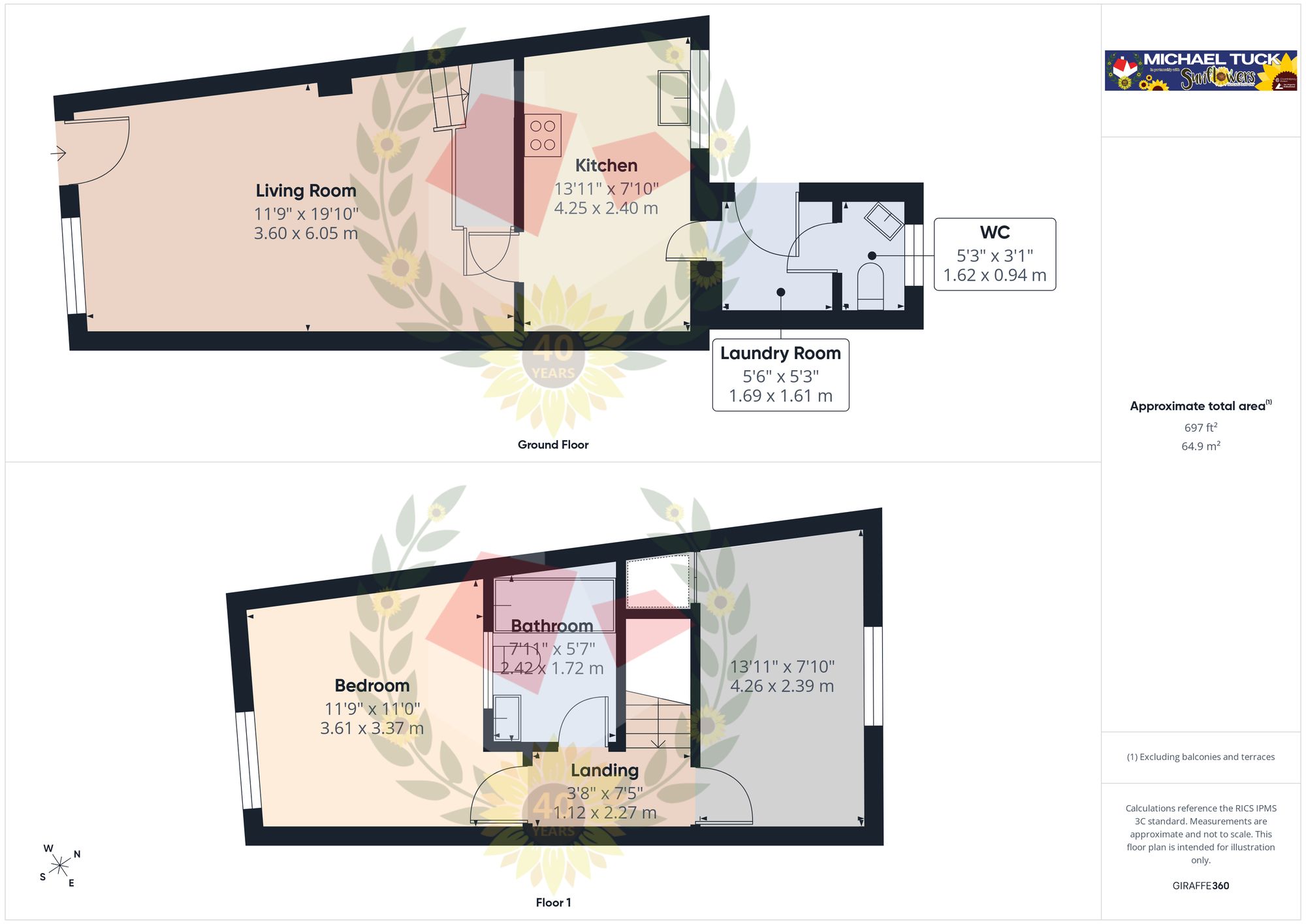 83a Linden Road, Gloucester floorplan