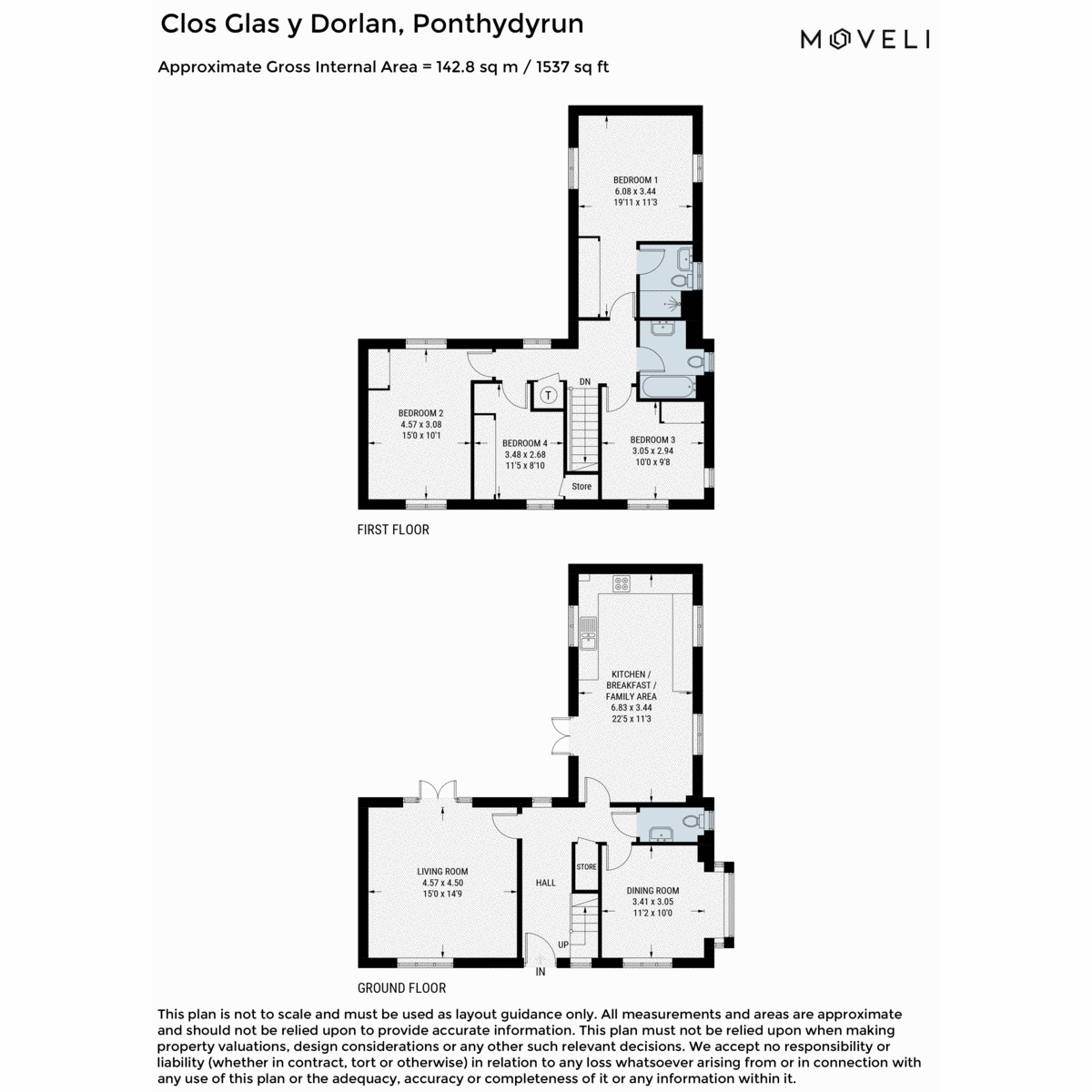 16, Clos Glas Y Dorlan, Cwmbran floorplan