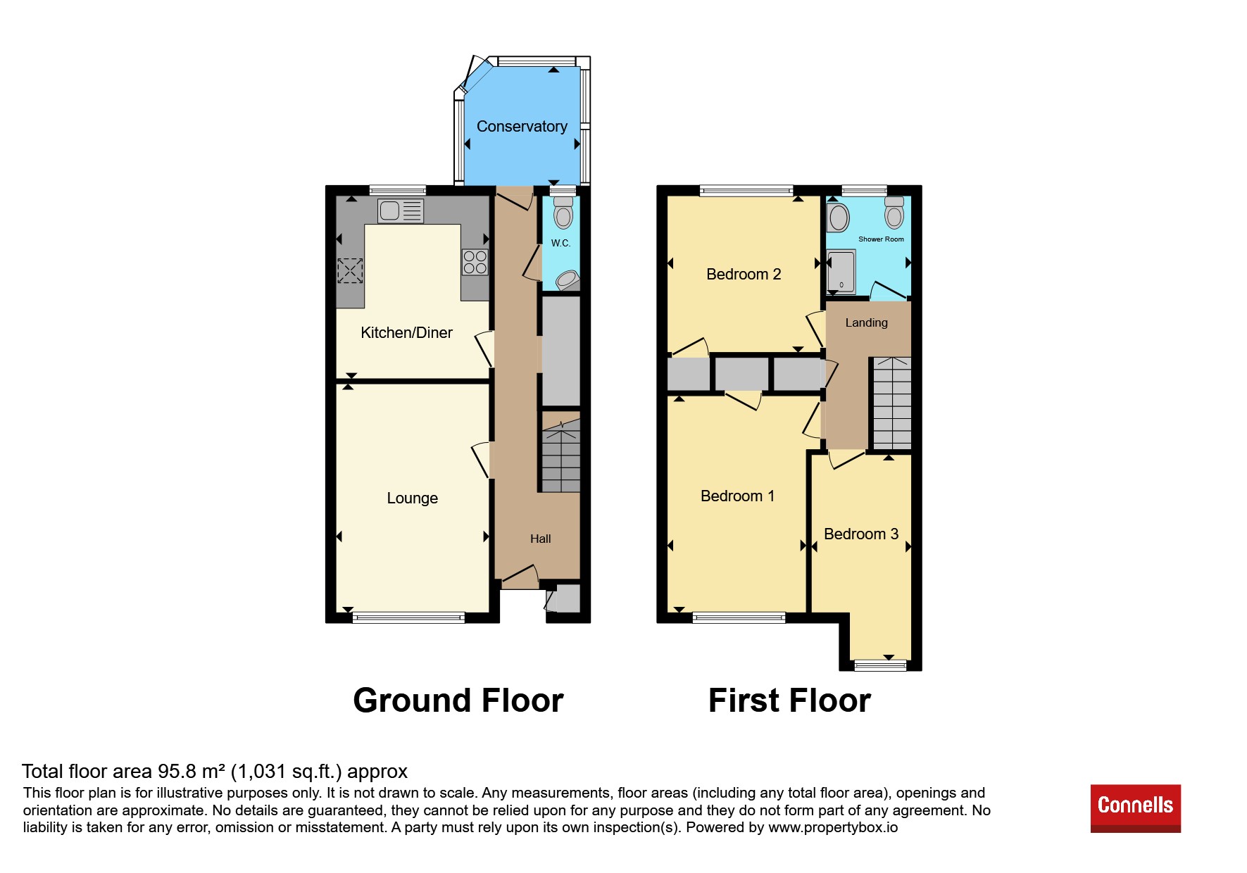 Eastney Crescent, Wolverhampton floorplan