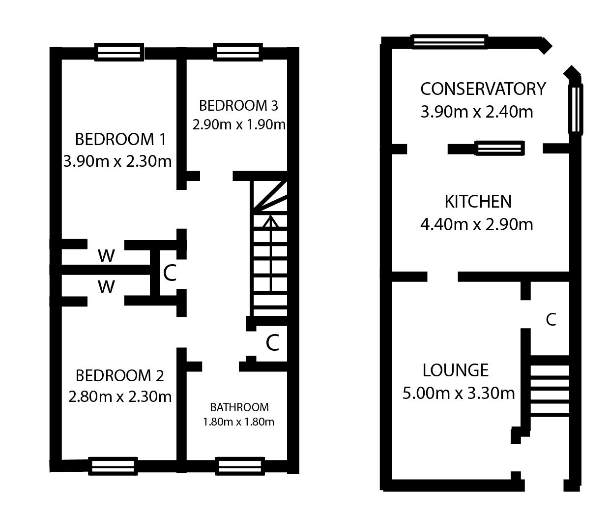 3 Bedrooms Semi-detached house for sale in 8 The Acres, Kippen FK8