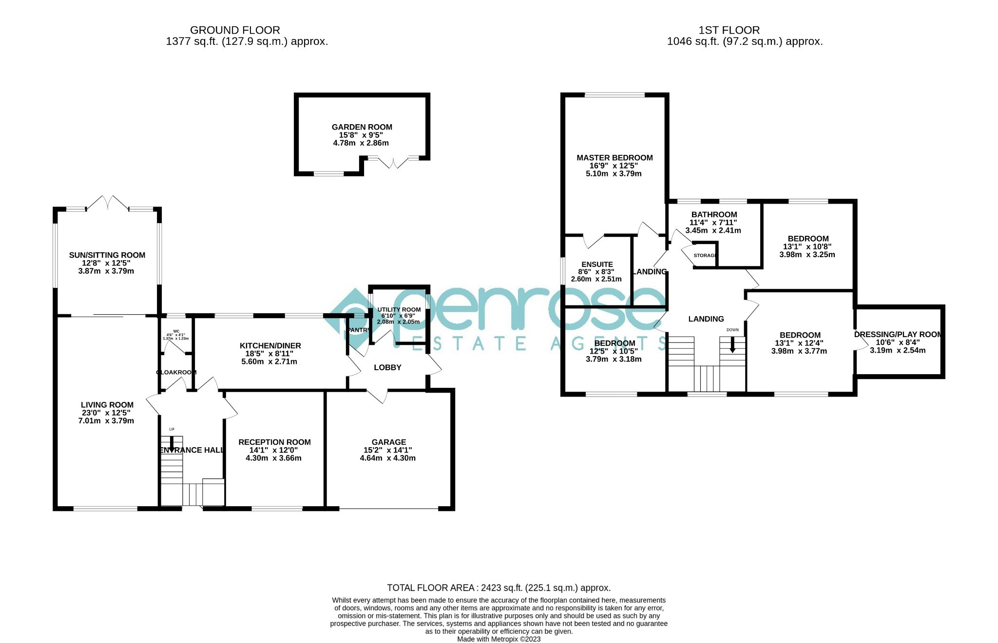 195, Old Bedford Road, Luton floorplan