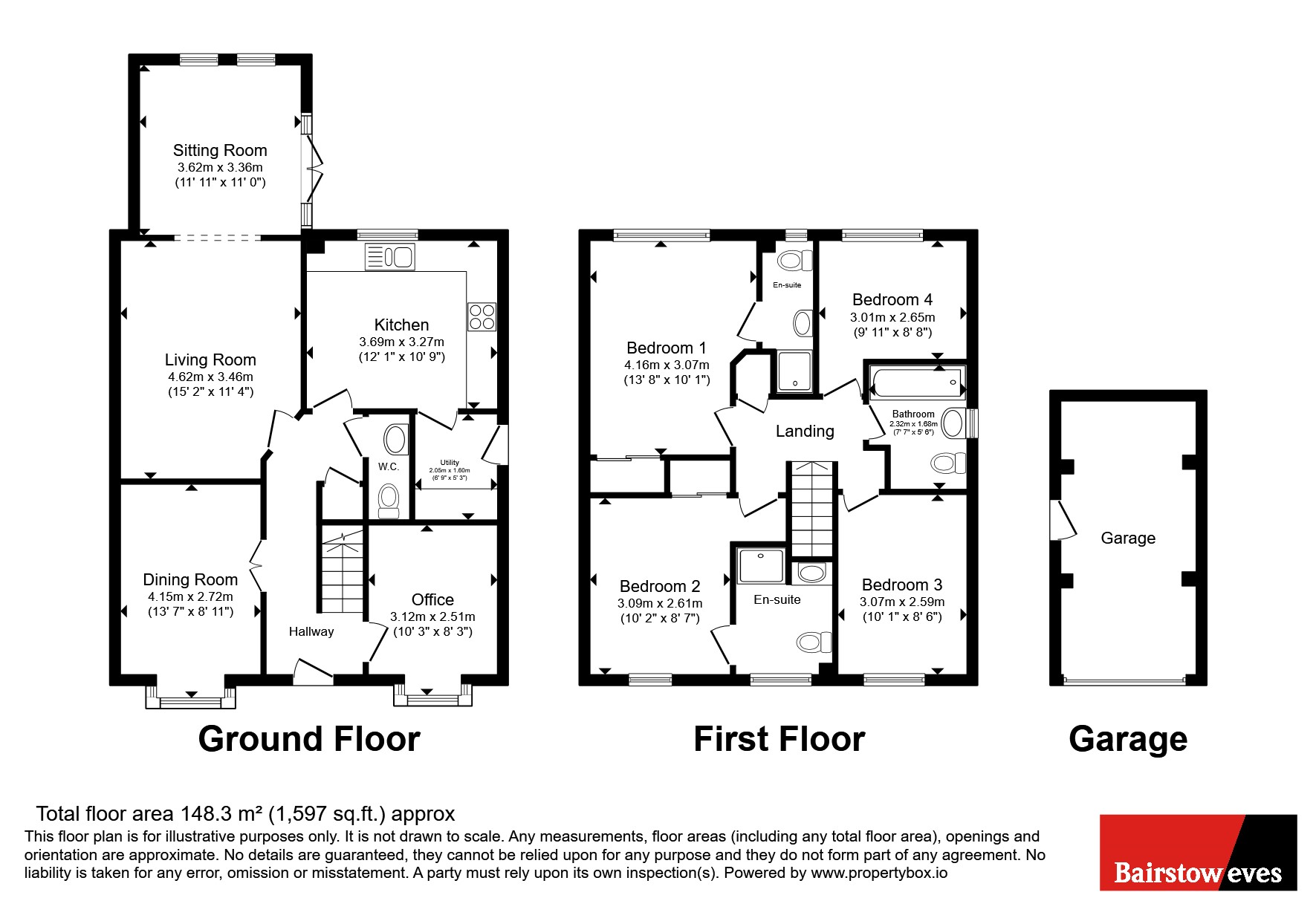 Wren Drive, Nottingham floorplan