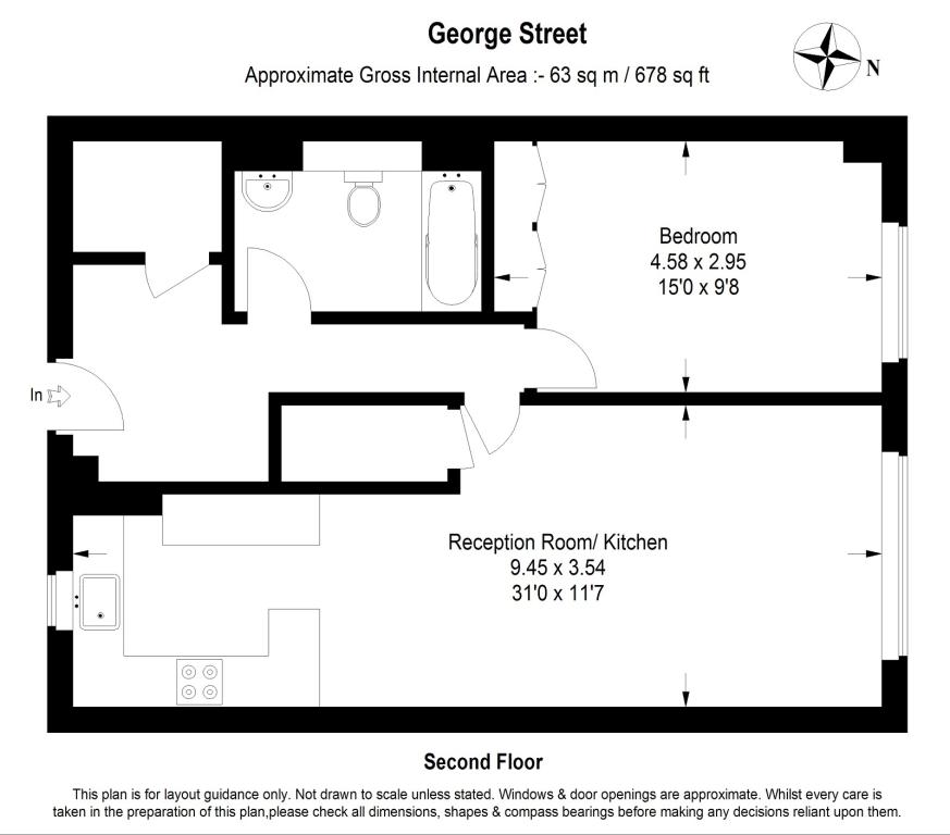 1 Bedrooms Flat to rent in George Street, London W1U