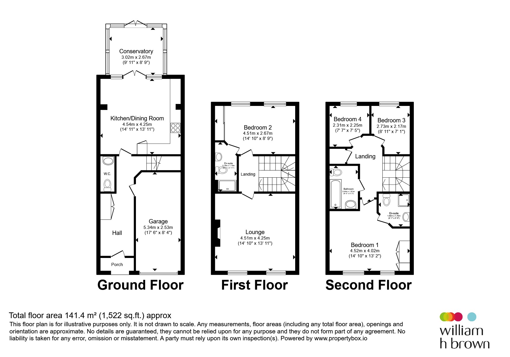 7, Chelwood Court, Doncaster floorplan