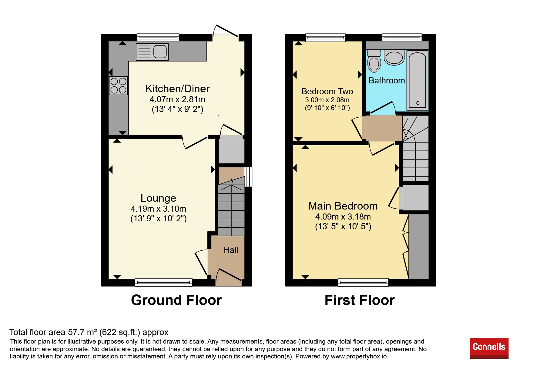 41, Cross Waters Close, Northampton floorplan