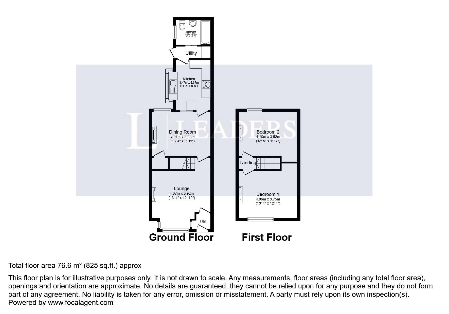 46, Eastfield Road, Eastfield Road floorplan