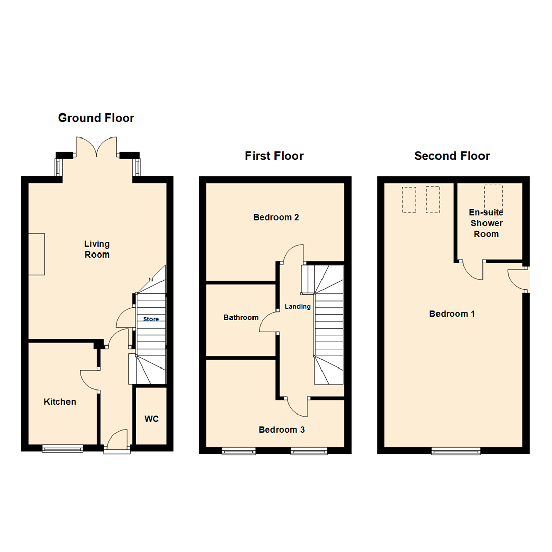 3 Bedrooms Terraced house for sale in Fawdon Place, Leeds LS14