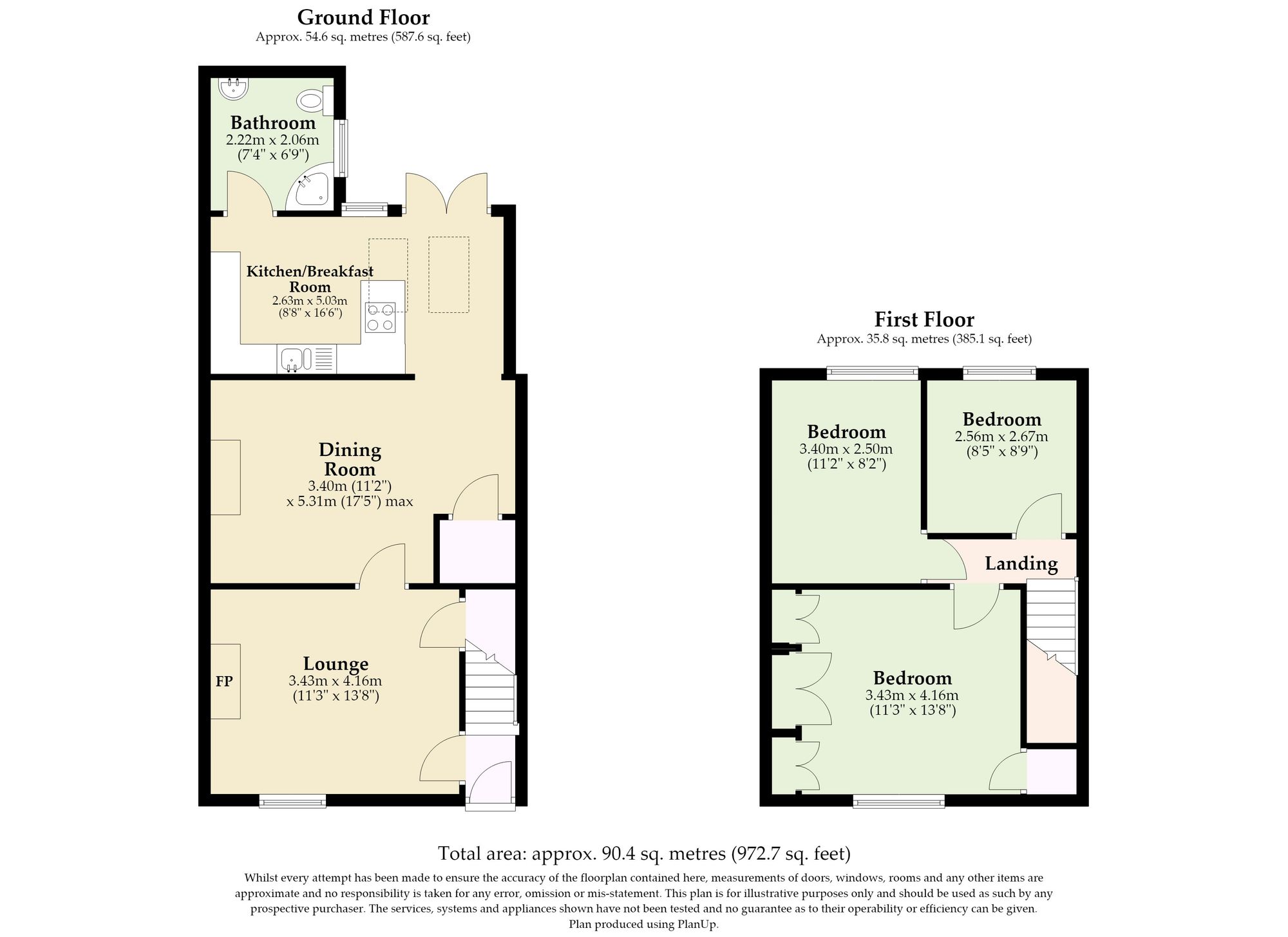 9 Kimberley Terrace, Norwich floorplan