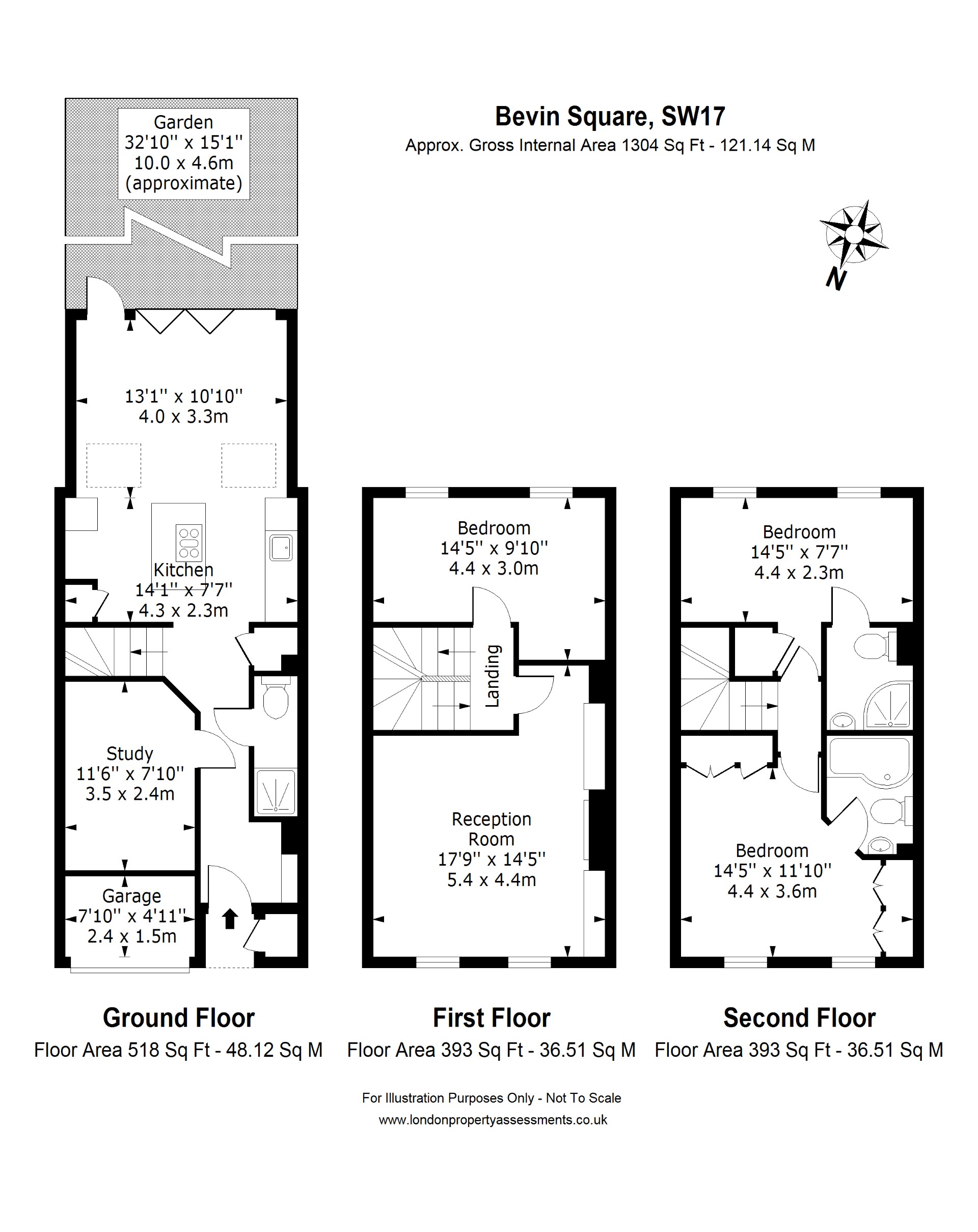 6, Bevin Square, London floorplan