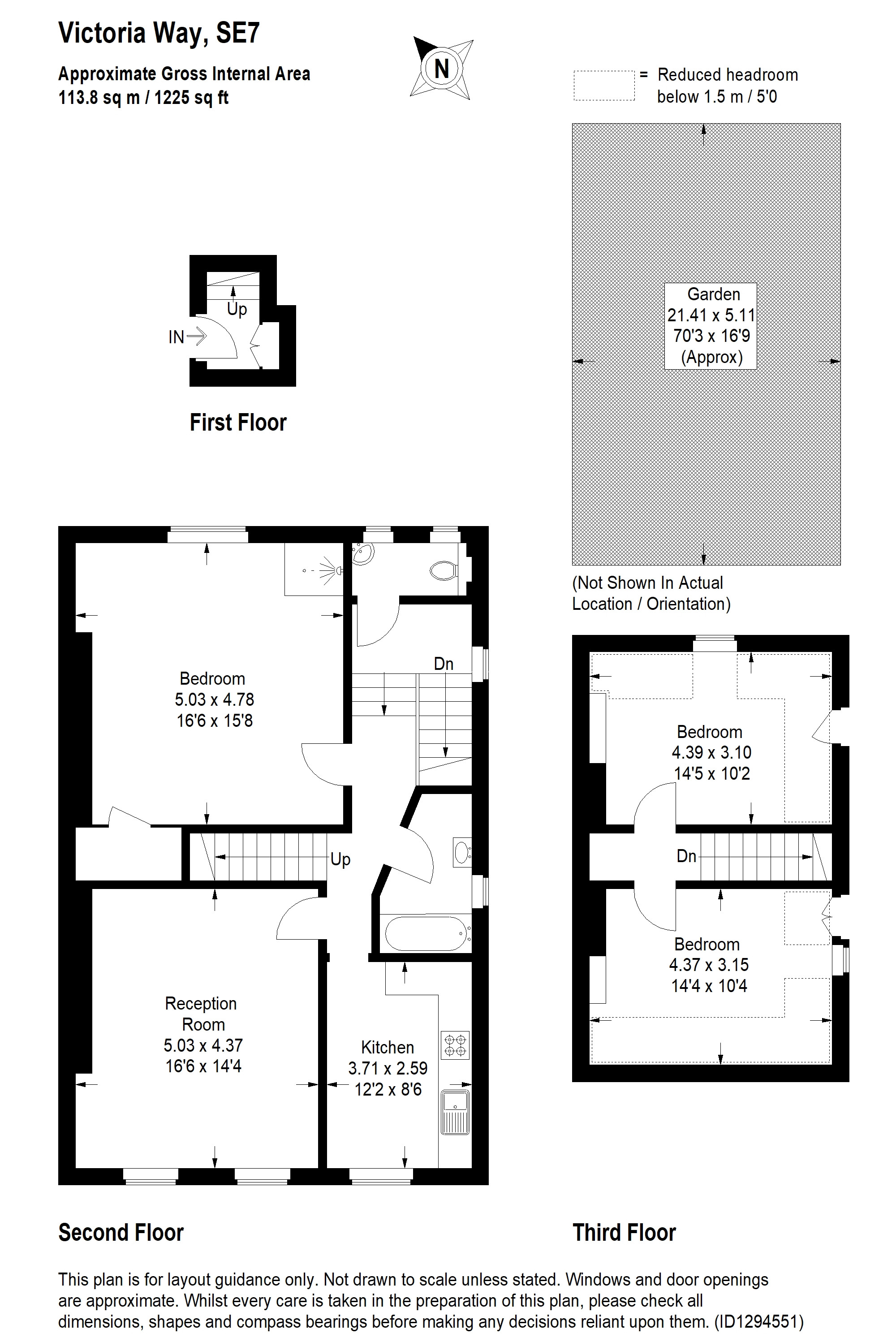149d, Victoria Way, London floorplan
