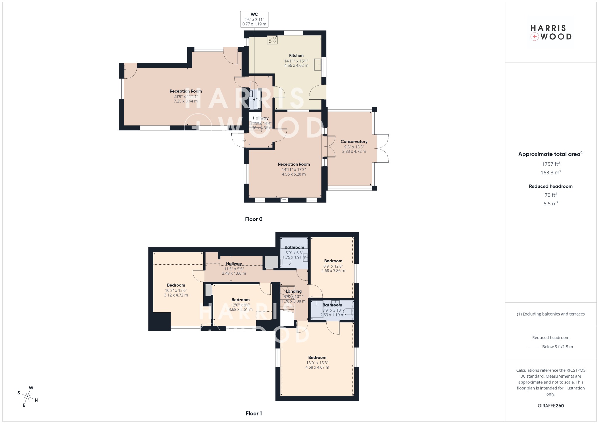 Pears Barn Cottage, Woodgates Road, Colchester floorplan