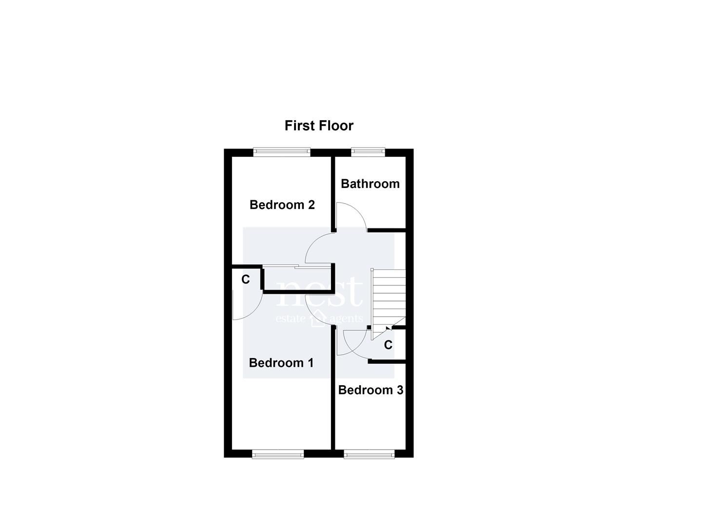 3, Tudor Drive, Leicester floorplan