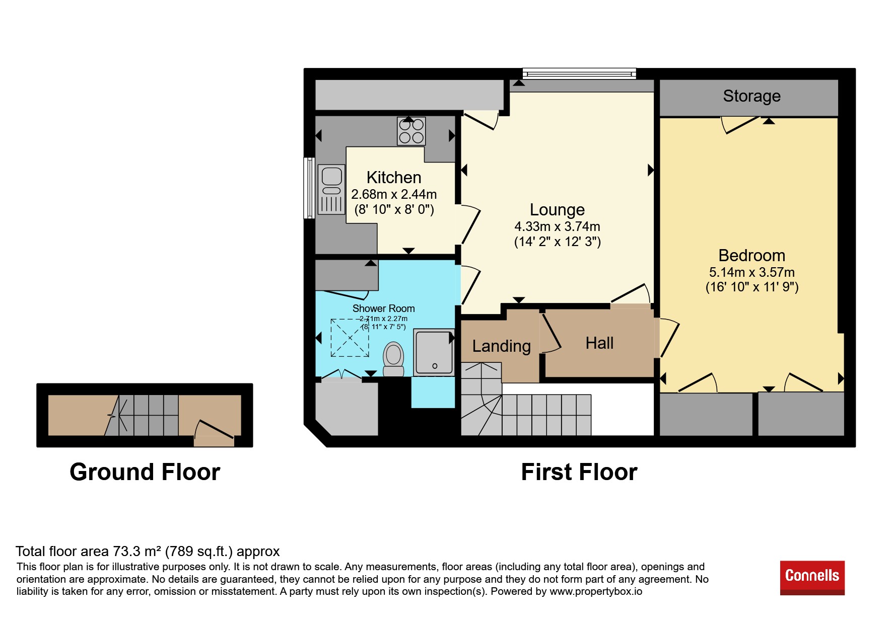 5, 2, Southfield Rise, Paignton floorplan