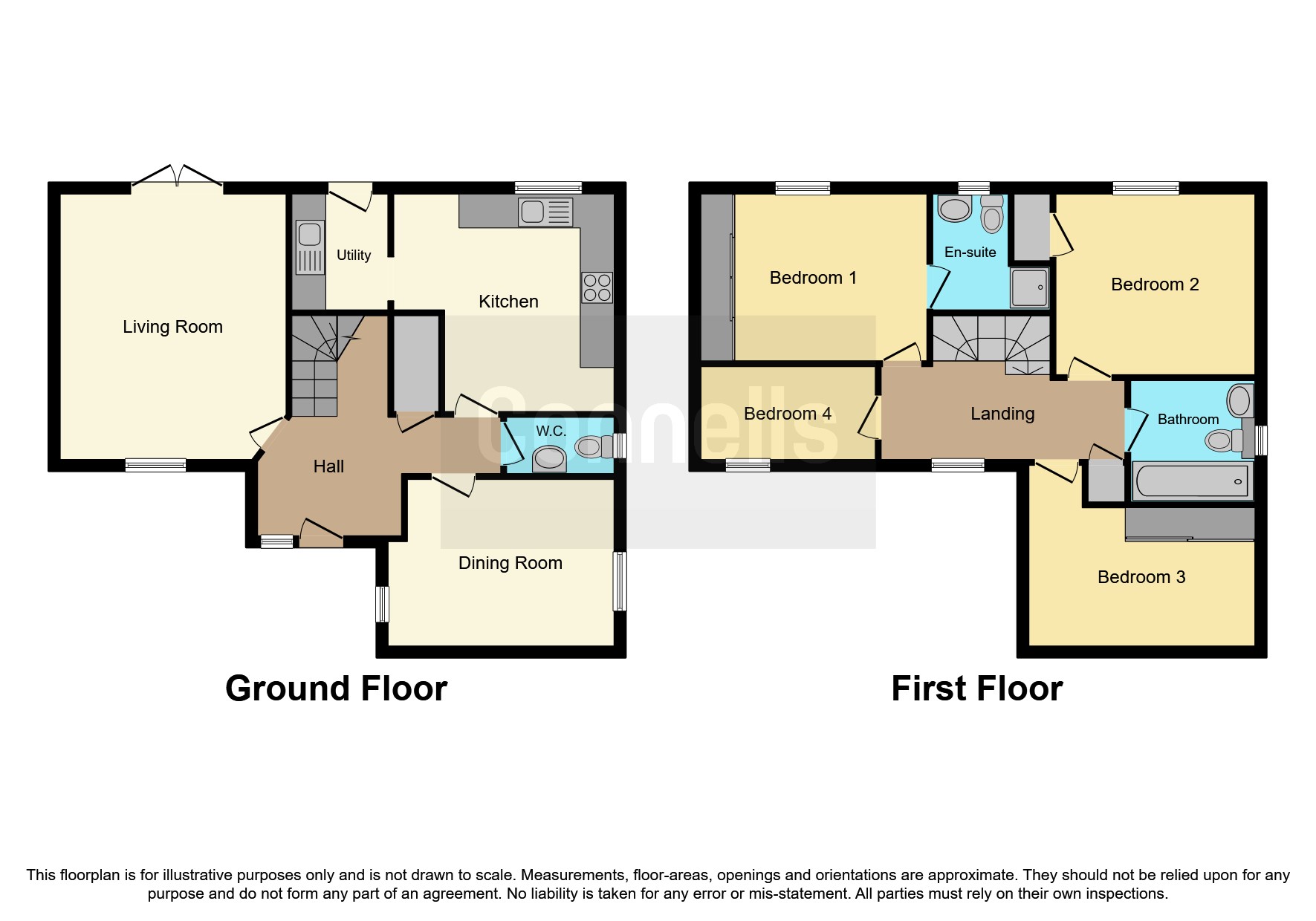 4, Laker Court, Milton Keynes floorplan