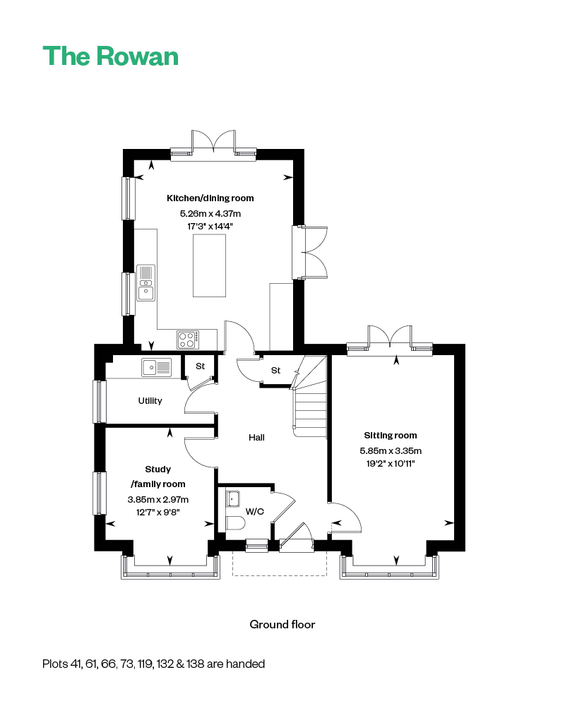 41, Graves Paddock (Off Bates Avenue), Arlesey, Sg15 6Sz floorplan