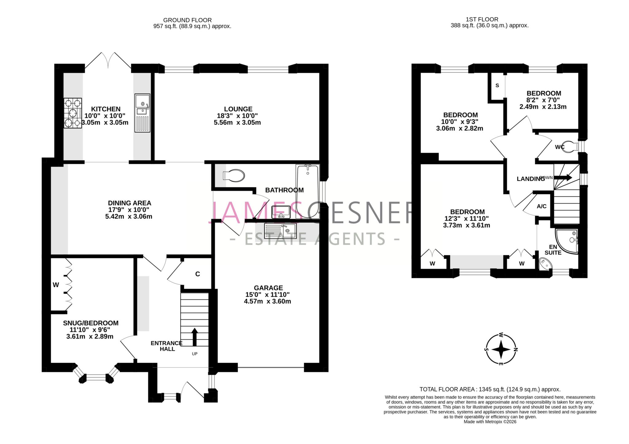 2, Barnacre Close, Uxbridge floorplan