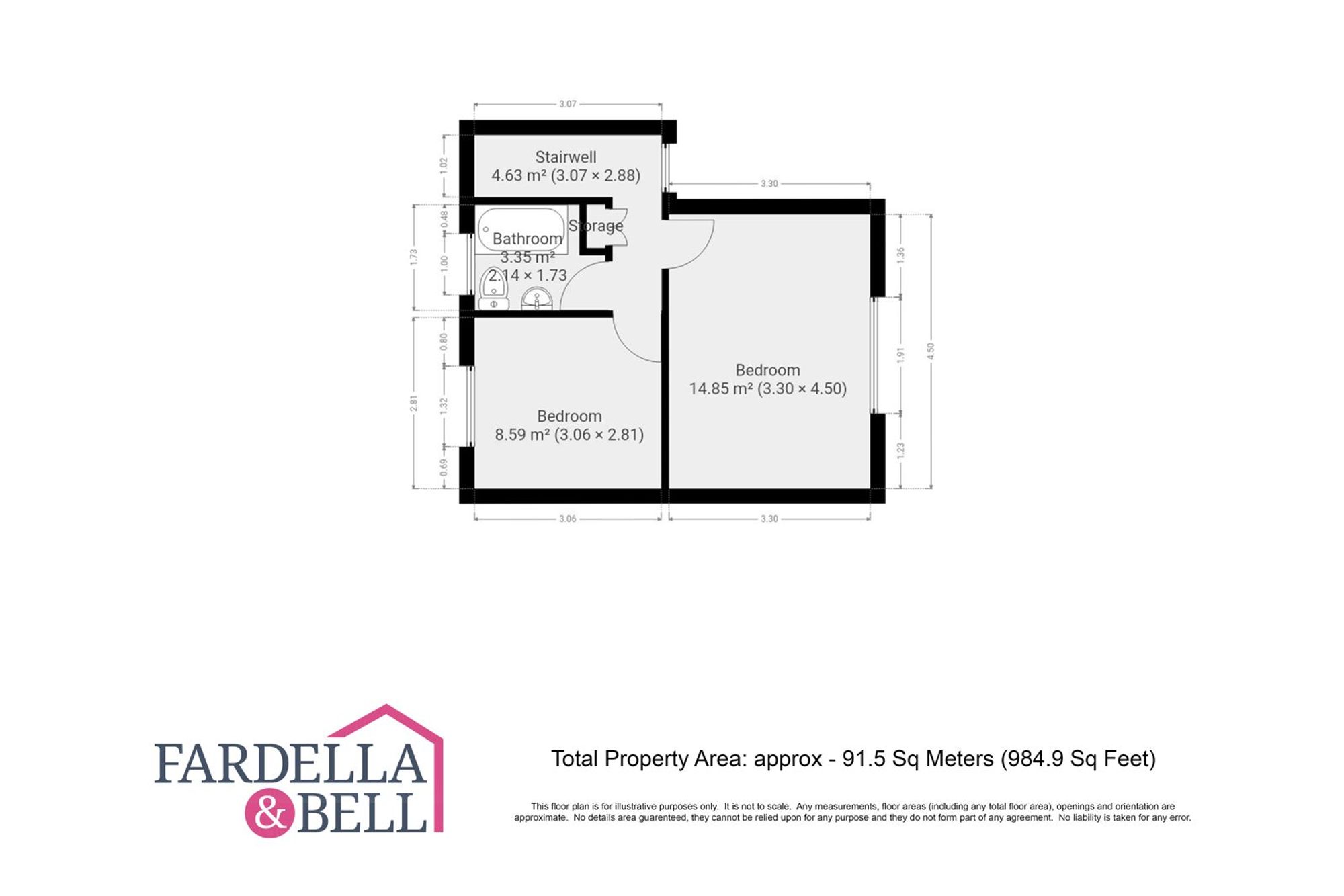 5 Chiltern Avenue, Burnley floorplan