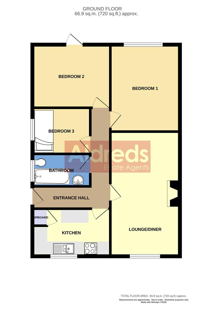 9, St. Hilda Road, Great Yarmouth floorplan
