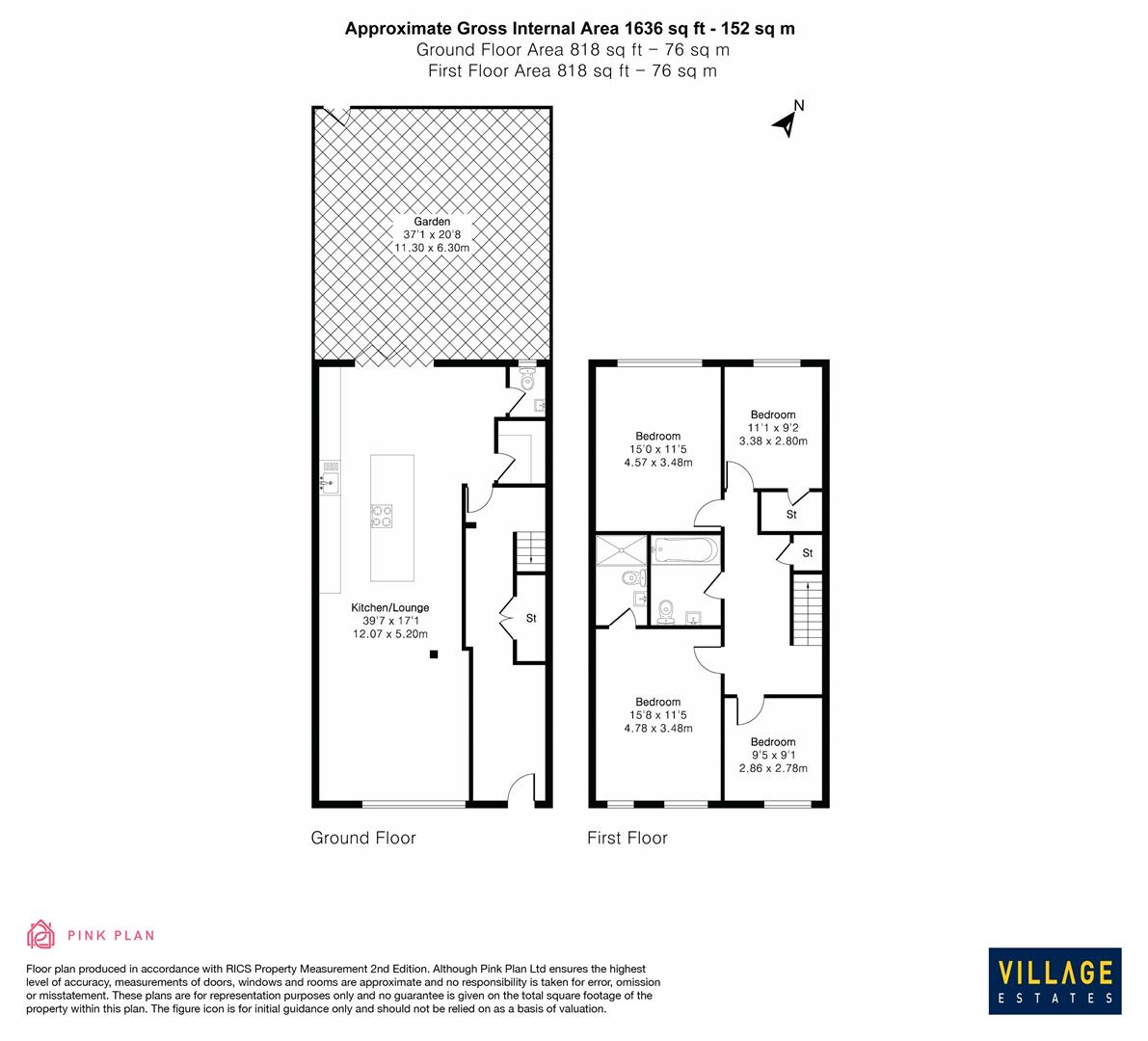 4, Station Road, Radlett floorplan