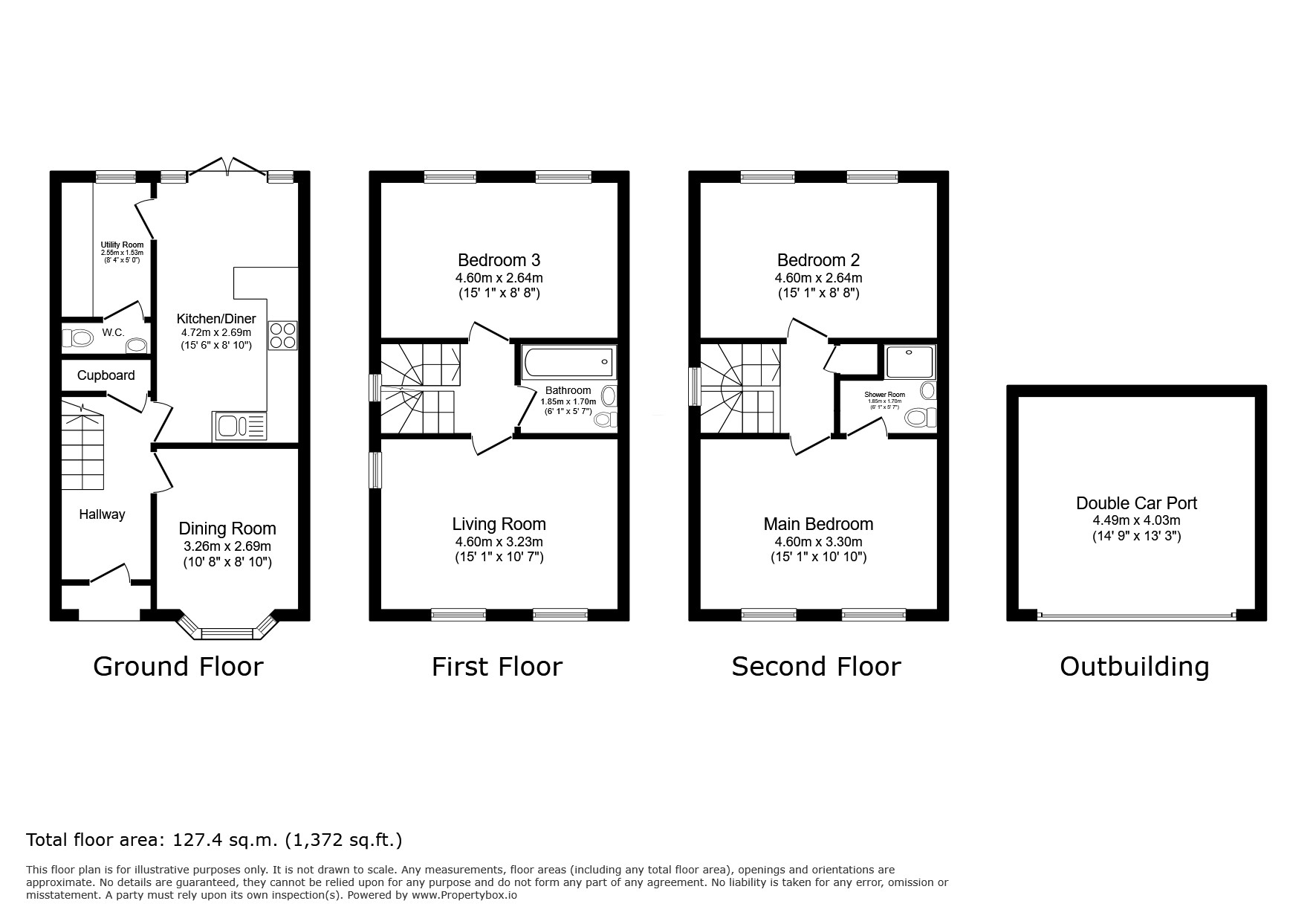 14, Beckett Gardens, Tadley floorplan