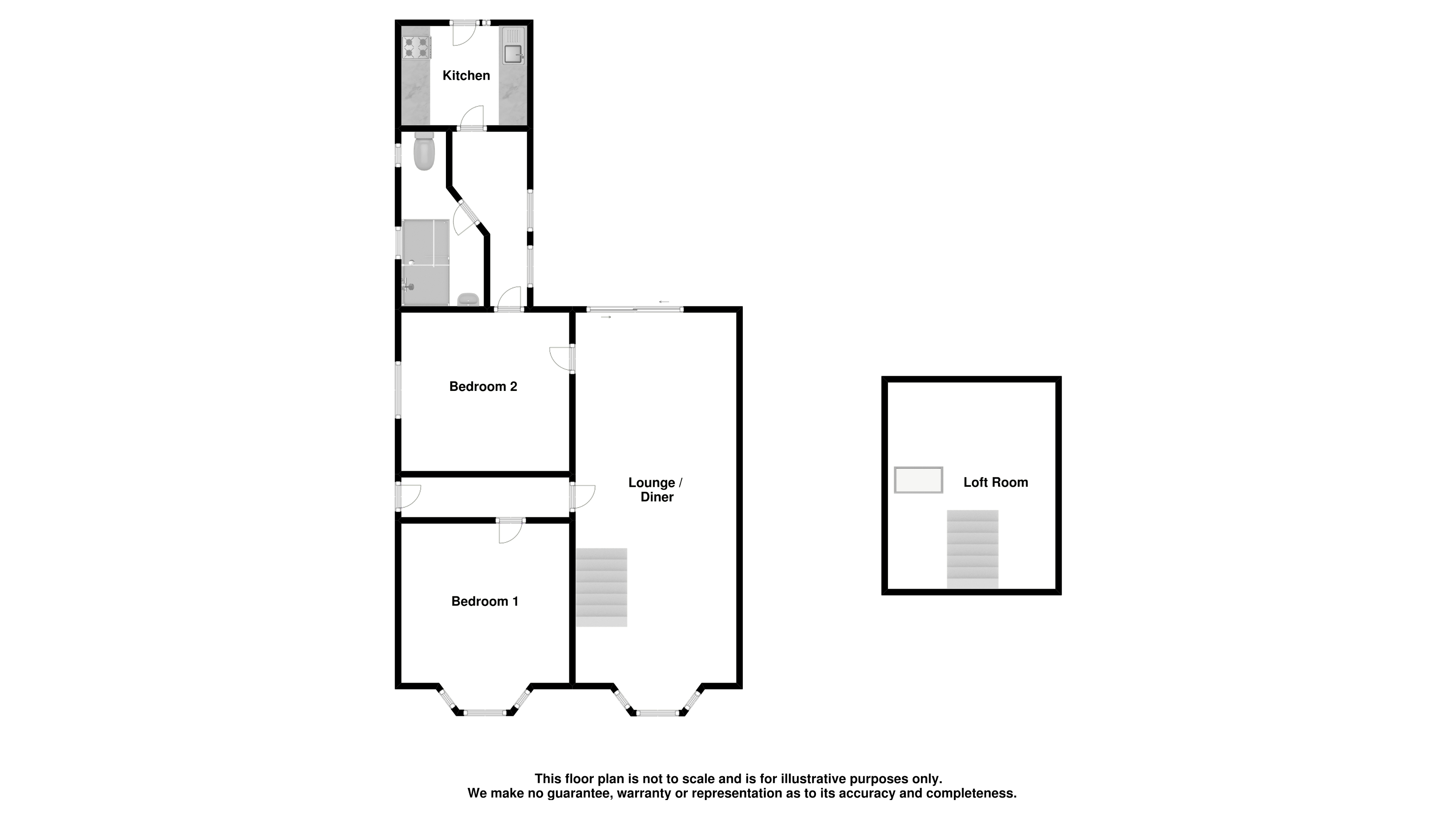 2 Bedrooms Detached bungalow for sale in Seventh Avenue, Broomfield, Chelmsford CM1