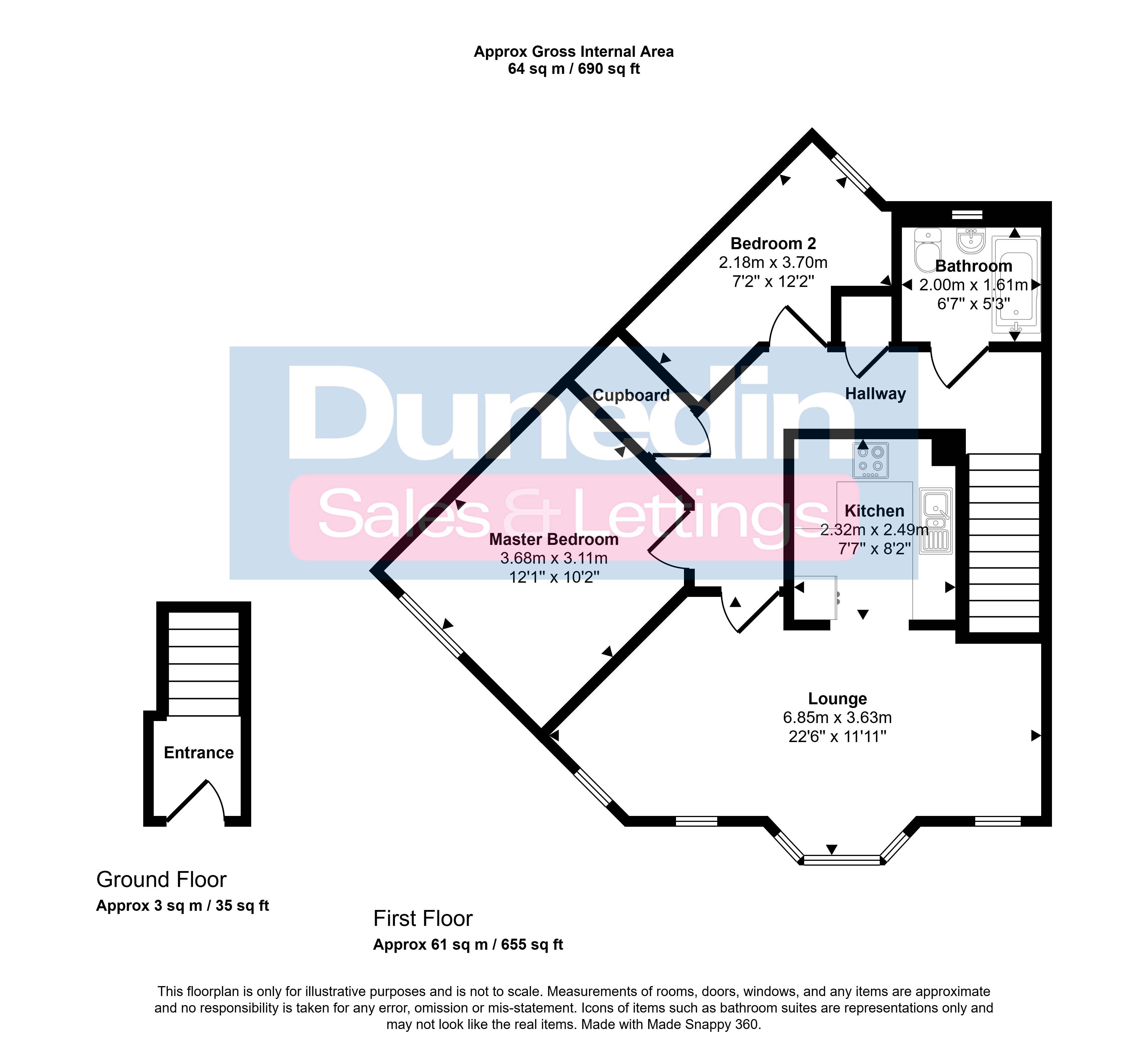 10,, Bell Court, Birmingham floorplan