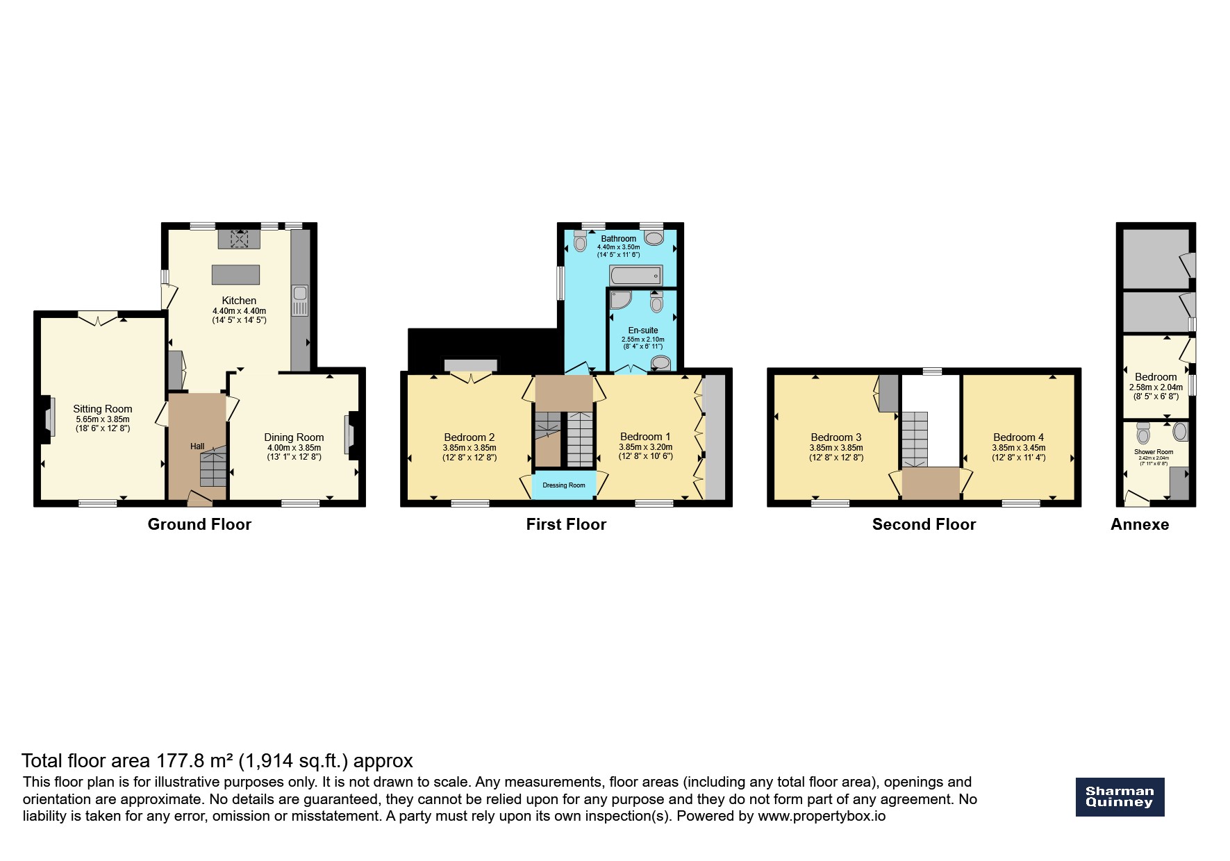 80, Church Street, Peterborough floorplan