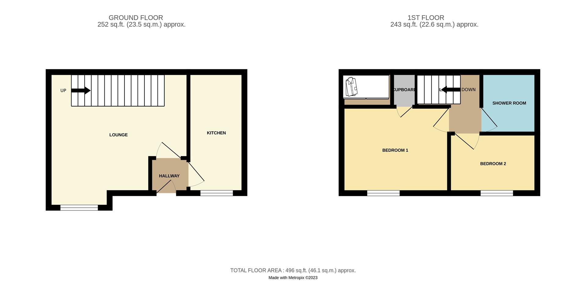 42, Dadford View, Brierley Hill floorplan