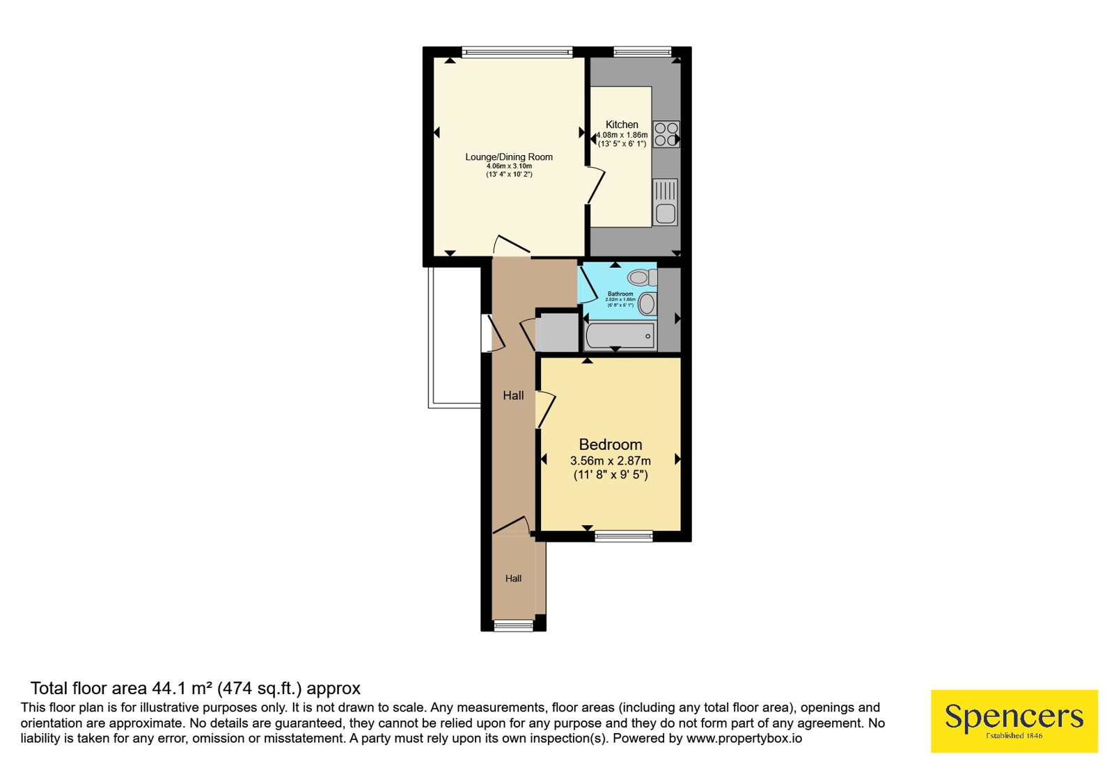 61, Park Rise, Leicestershire floorplan