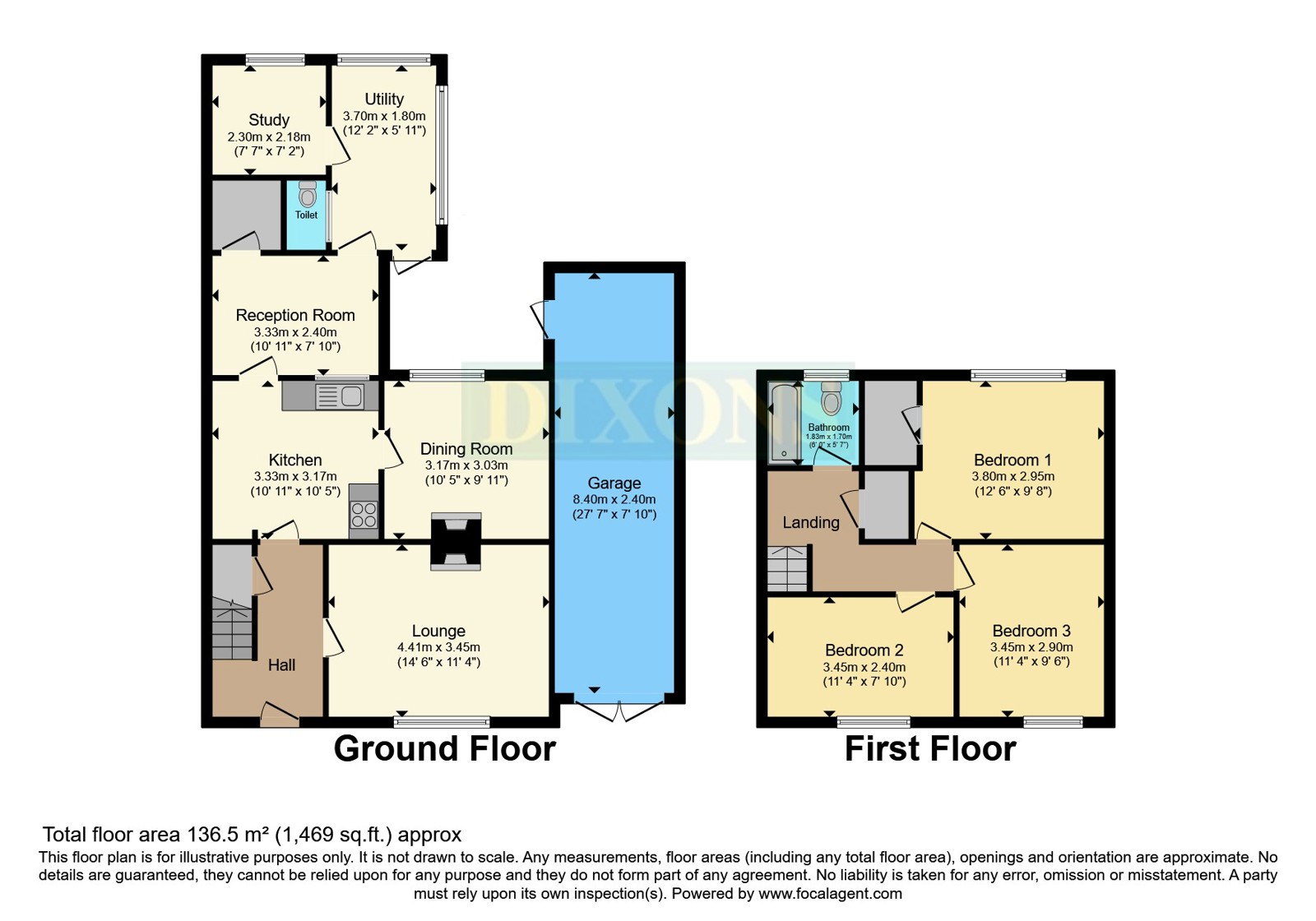 95, Weston Road, Staffordshire floorplan