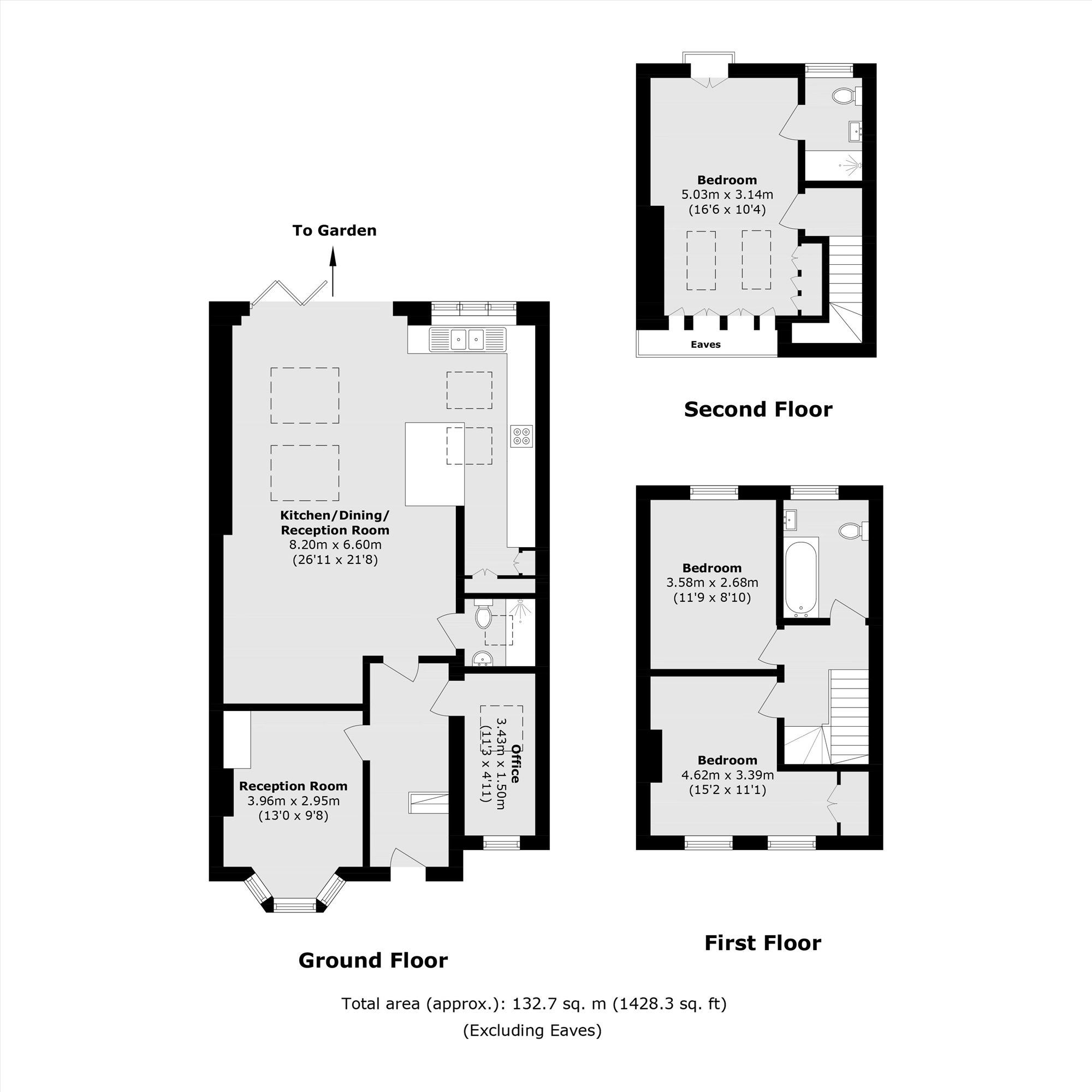 108, Hardy Road, London floorplan