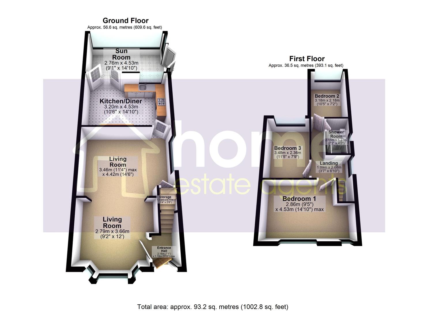 19, Everest Avenue, Ashton-Under-Lyne floorplan