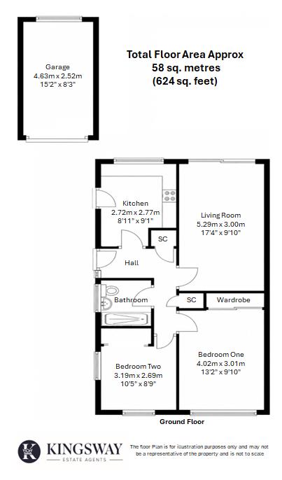9, Lowes Avenue, Warwick floorplan