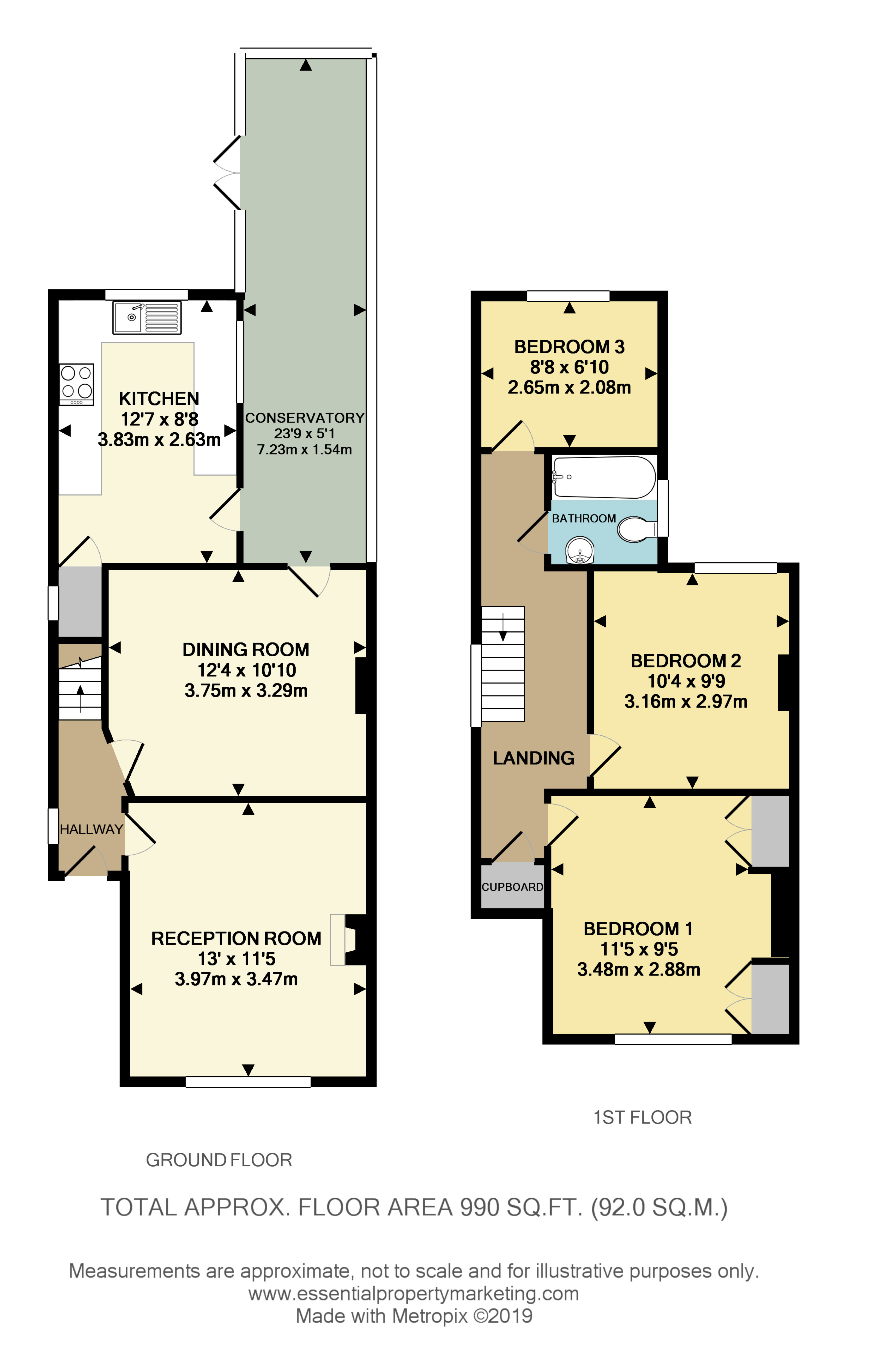 3 Bedrooms Semi-detached house for sale in Woodside Court Road, Croydon CR0