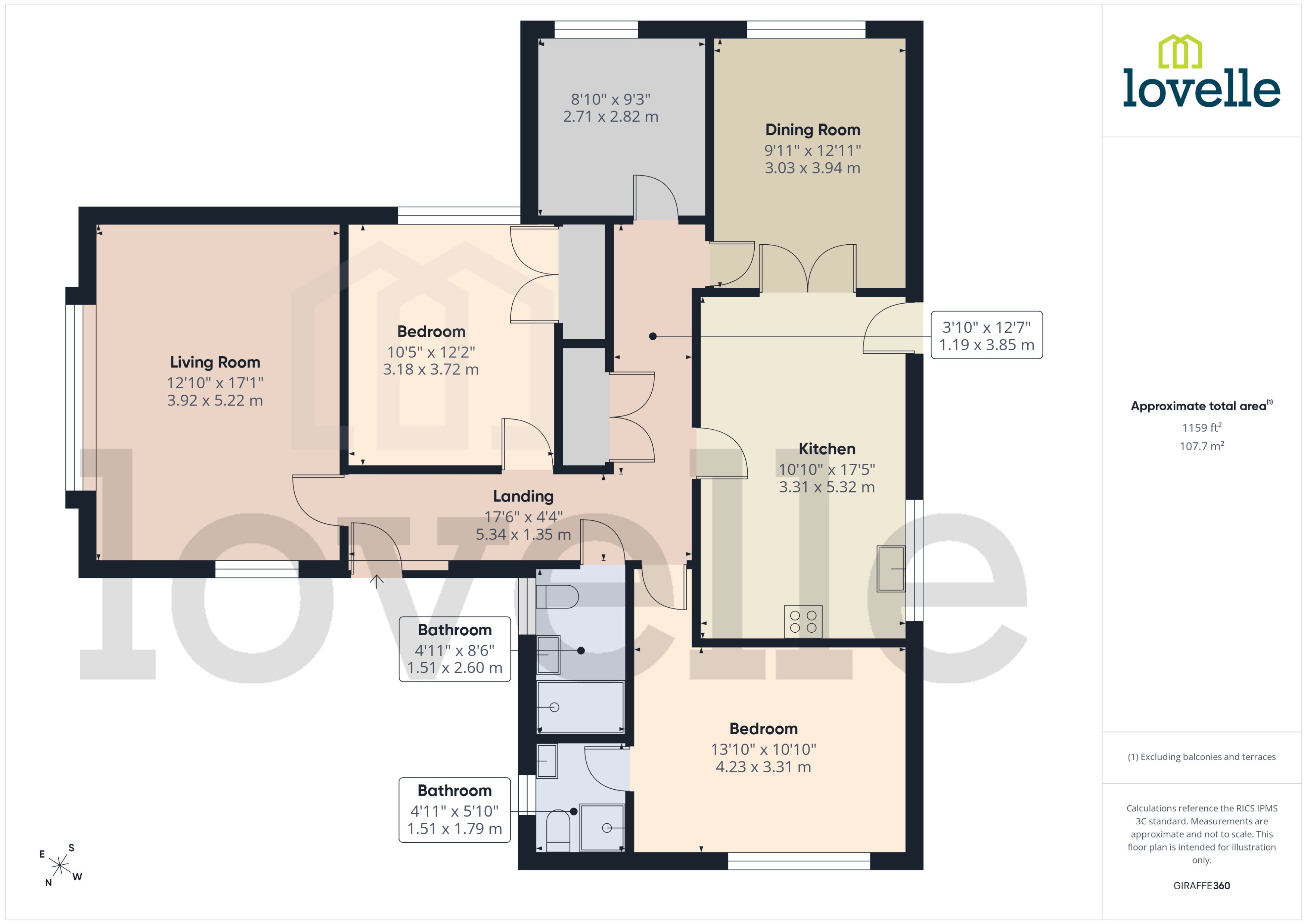7, Ellison Close, Sudbrooke floorplan